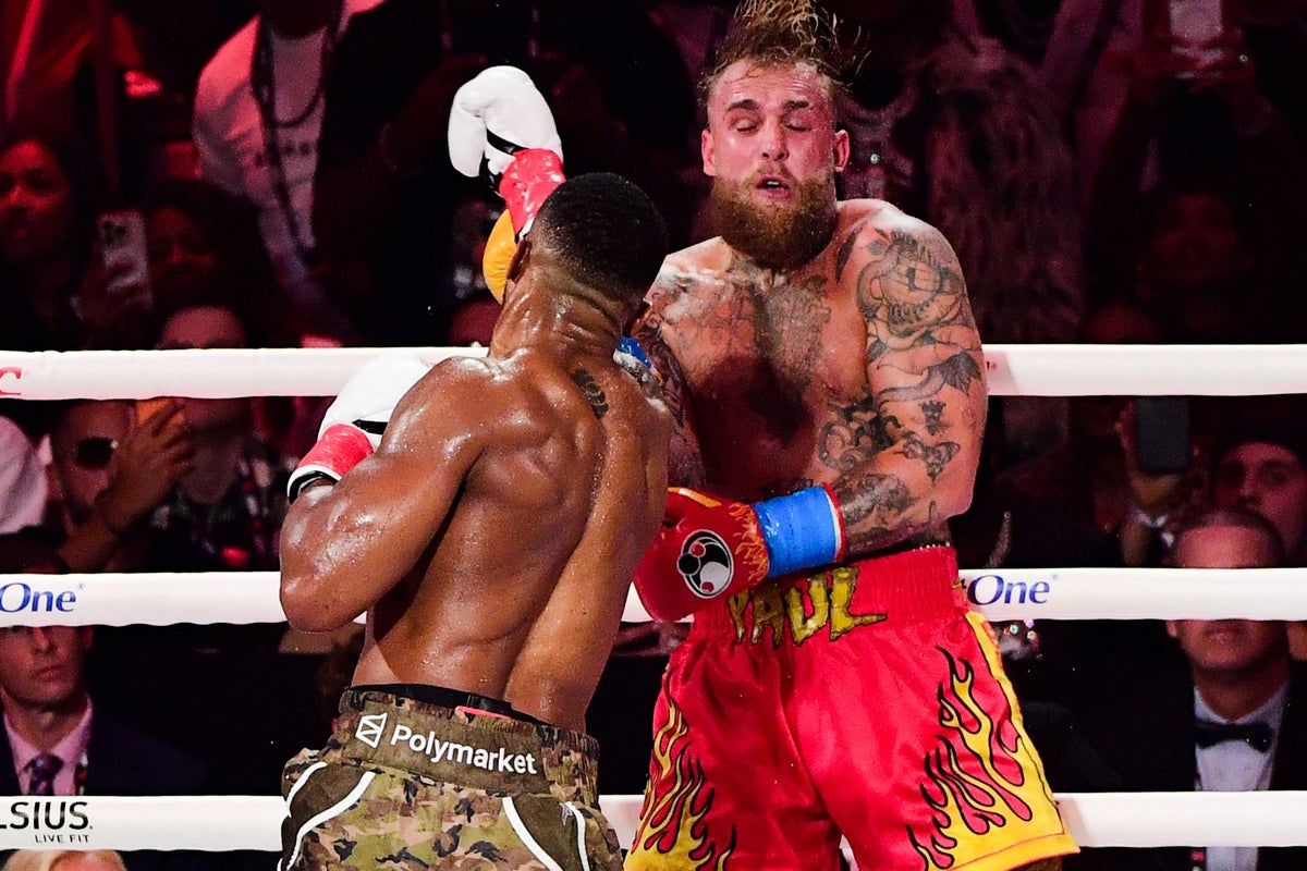 Jake Paul says &lsquo;I learned my lesson&rsquo; fighting Anthony Joshua