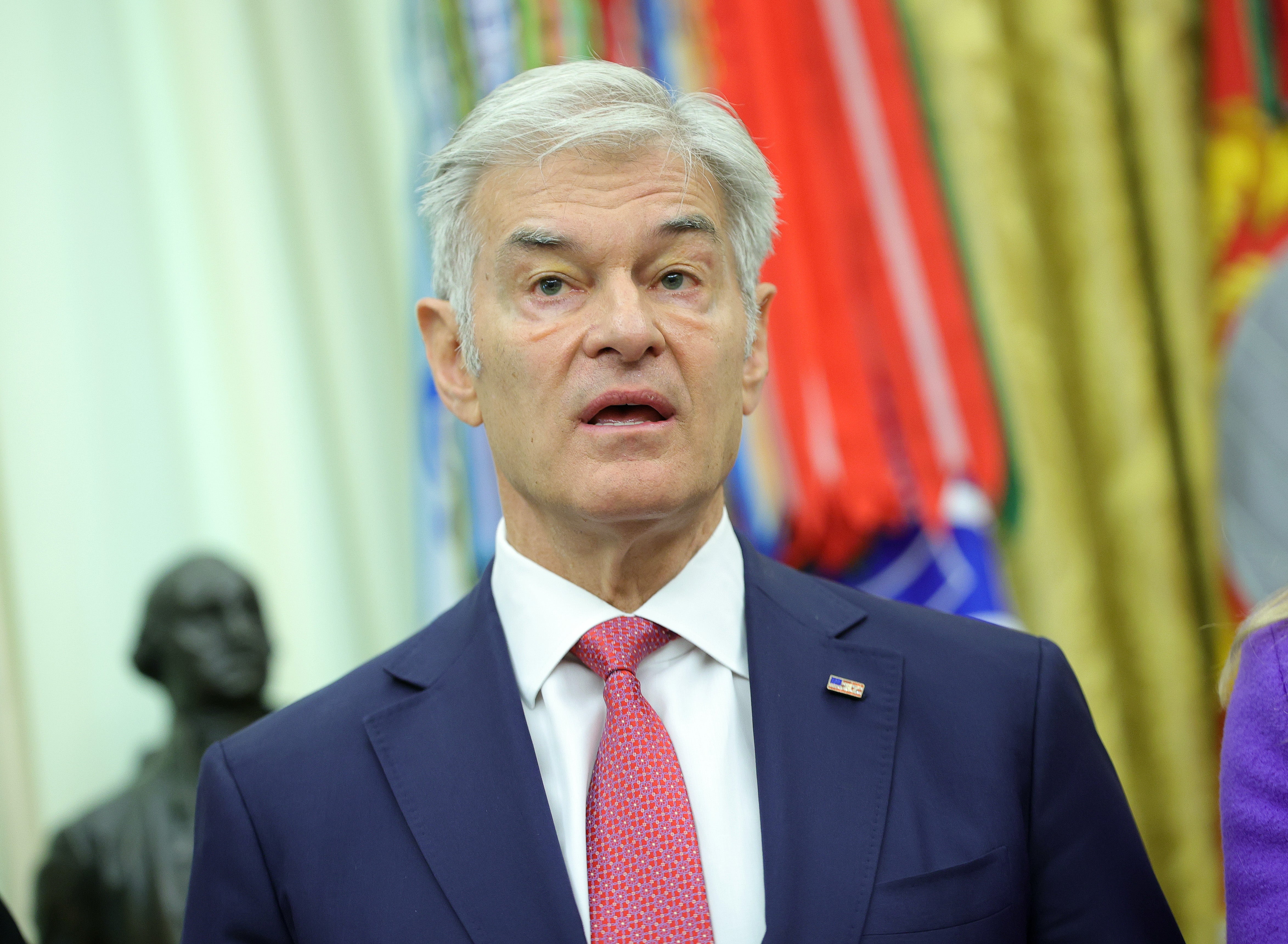 Dr Mehmet Oz has claimed that the U.S. is 'under-babied' and that women need to have more children for the good of the country