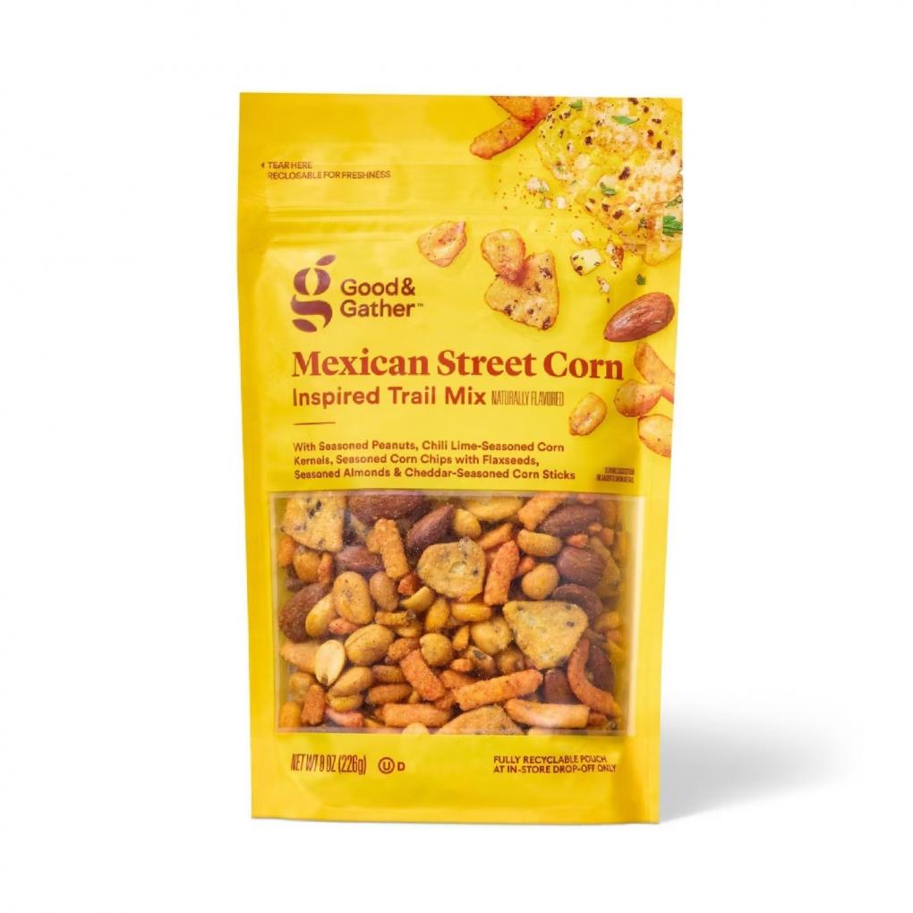 The recall included Good and Gather’s Mexican Street Corn Trail Mix, sold in Target stores nationwide