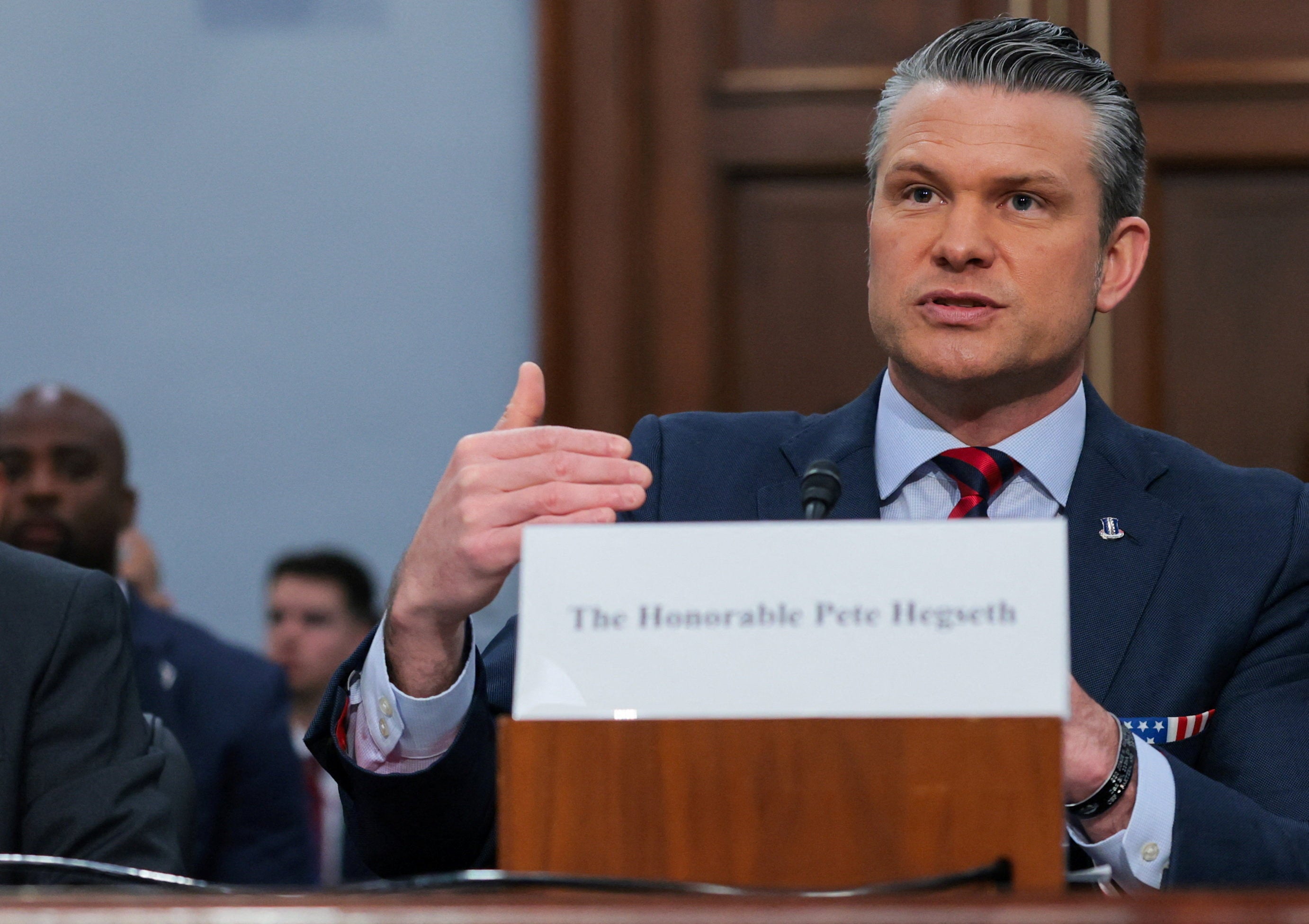 Hegseth called the budget ‘historic’
