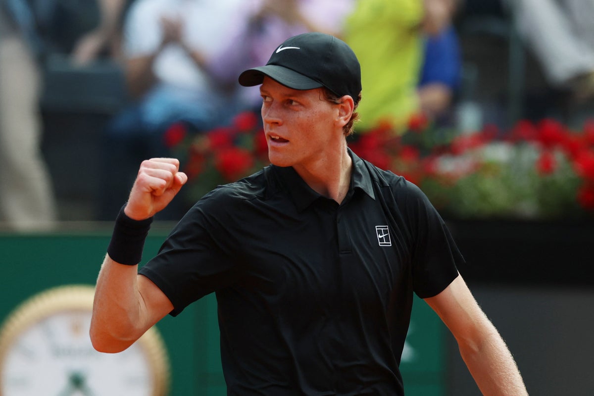 Jannik Sinner equals Novak Djokovic record as Alexander Zverev fumes over ‘worst court ever’ at Italian Open Jannik Sinner equals Novak Djokovic record as Alexander Zverev fumes over ‘worst court ever’ at Italian Open