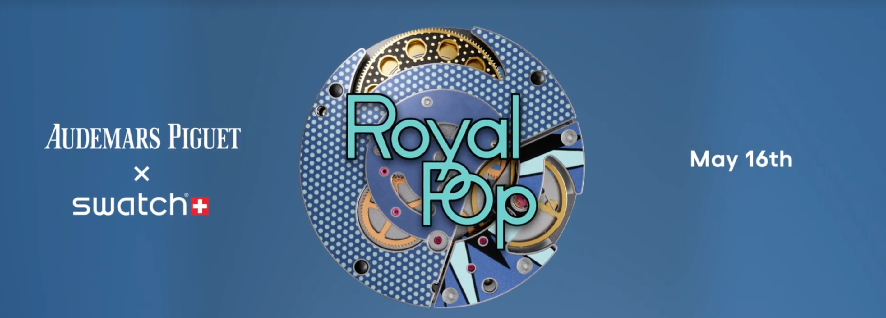 The Royal Pop Watch will be available in 21 Swatch stores across the US