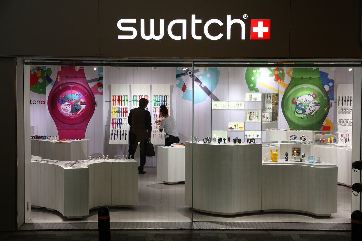 Swatch said the collaboration reimagines ‘a new way to wear time’