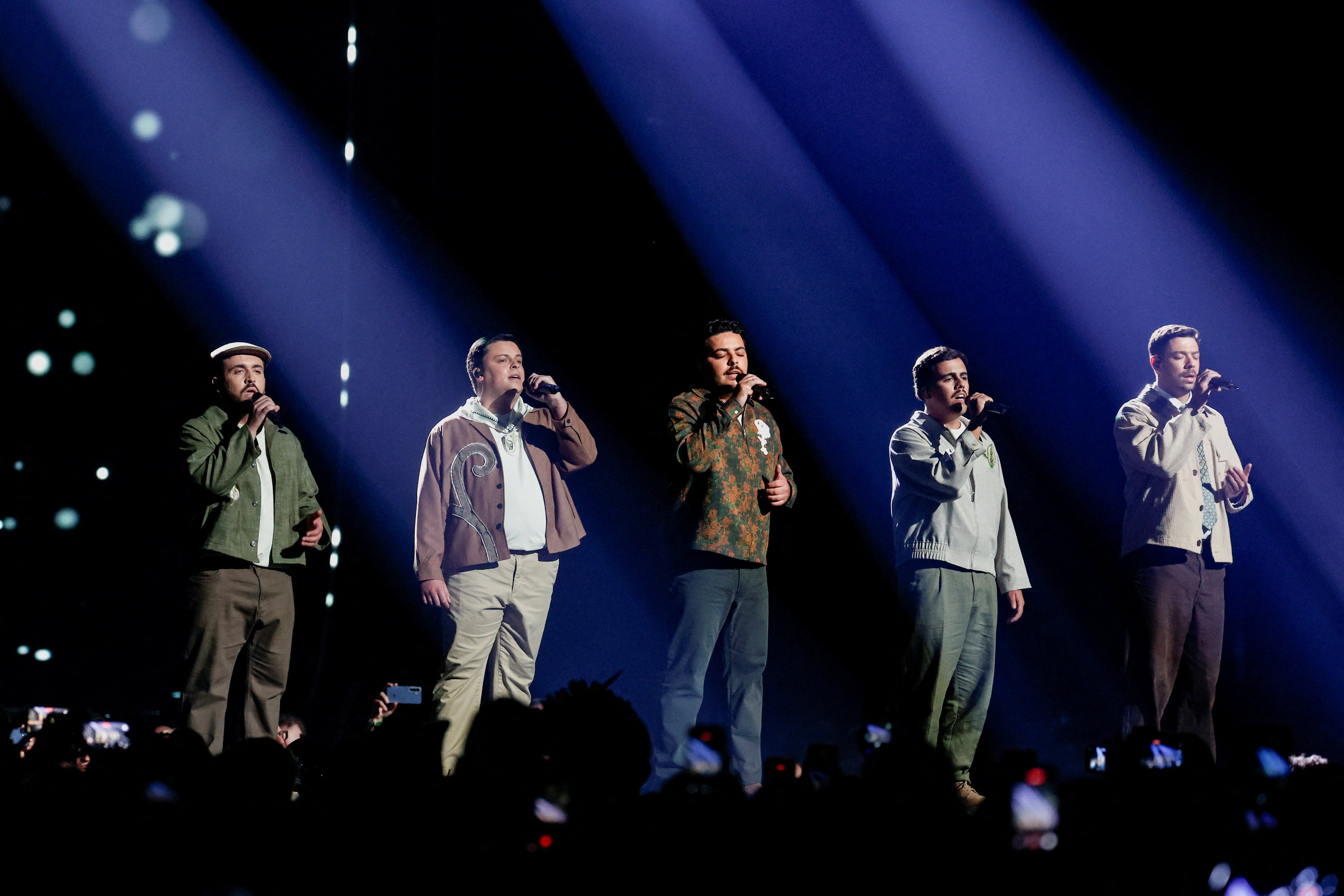 Bandidos do Cante during rehearsals in Vienna