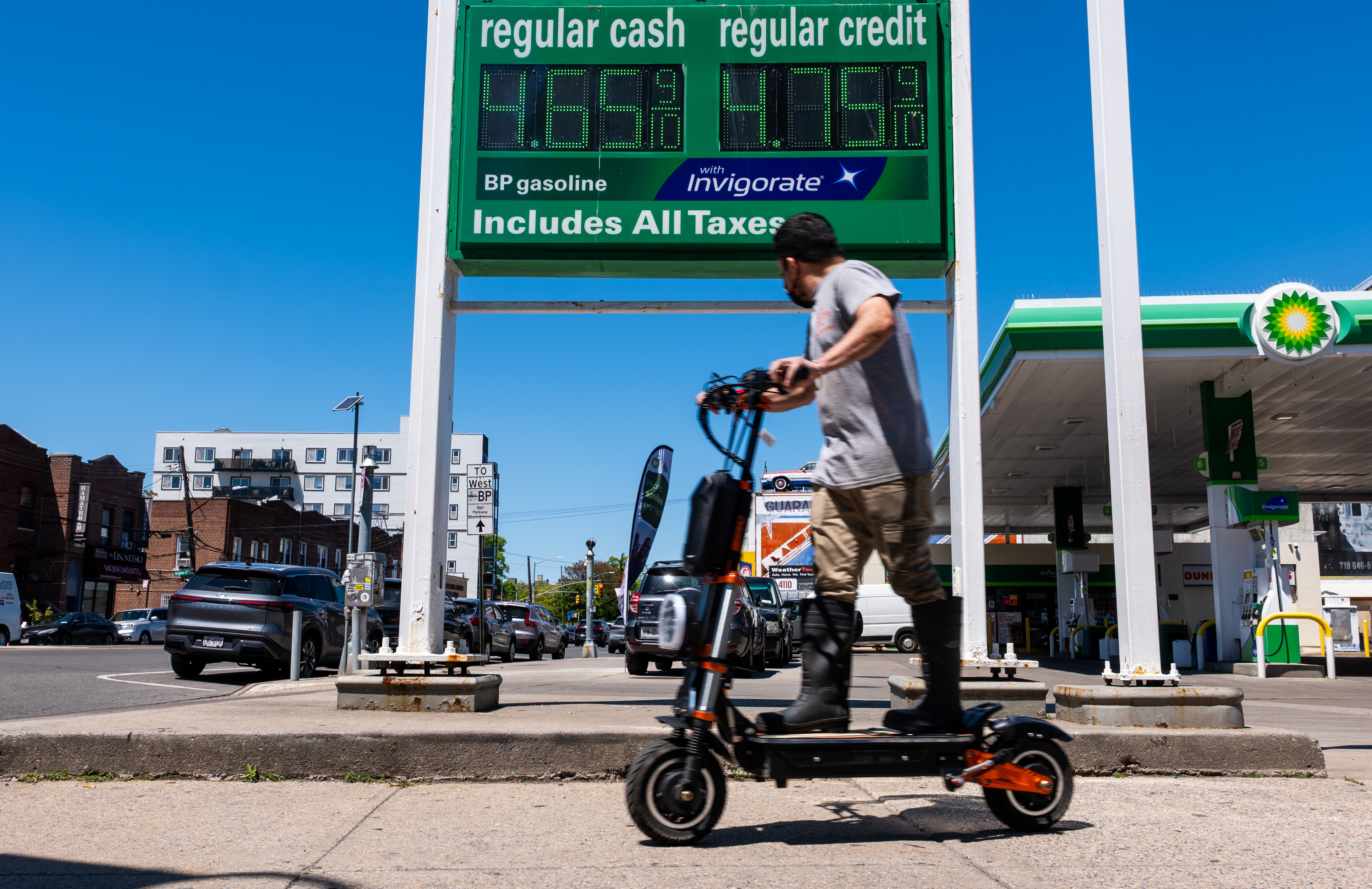 ‘I don't think about American financial situation — I don't think about anybody,’ Trump said Tuesday as newly released data from the Labor Department's consumer price index showed that inflation rose 3.8% from April 2025. The rise in prices for fuel, food, and other essentials for millions of Americans comes as a 10-week war with Iran continues to be a drag on both the domestic and international economy.