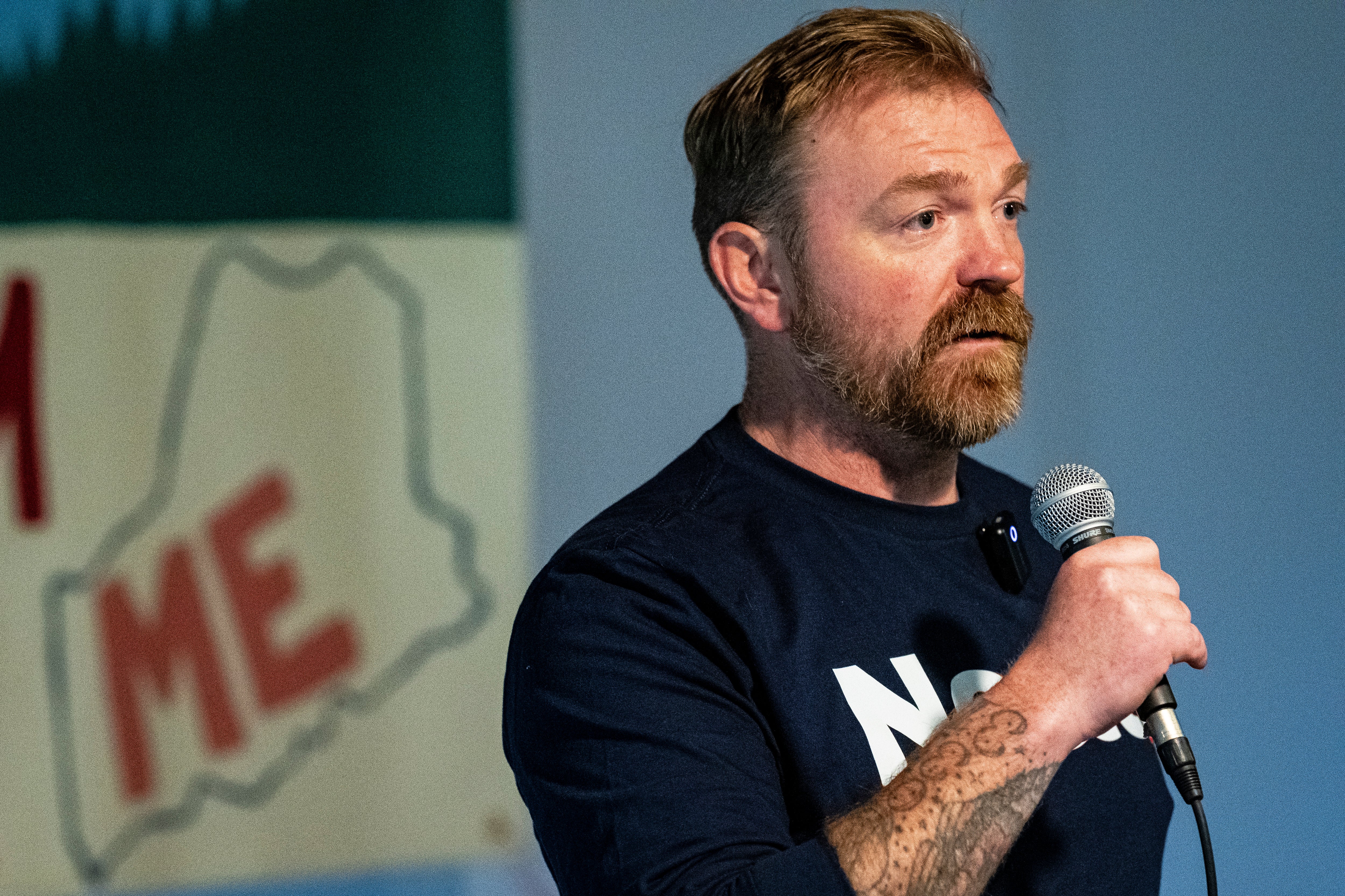 Senate candidate from Maine Graham Platner proposed ending the gasoline and diesel tax, breaking from his would-be Democratic colleagues.