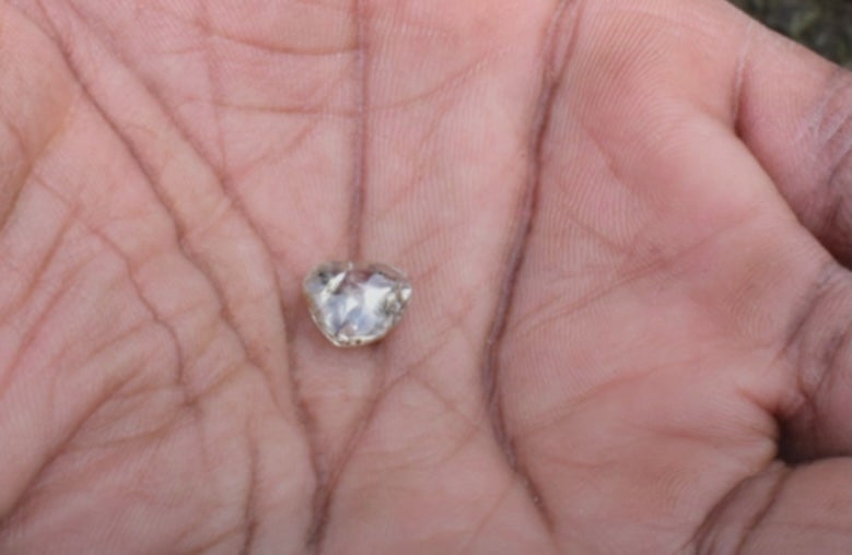 Keshia Smith traveled to the Crater of Diamonds State Park in Arkansas last month, discovering the 3.09 carat white diamond