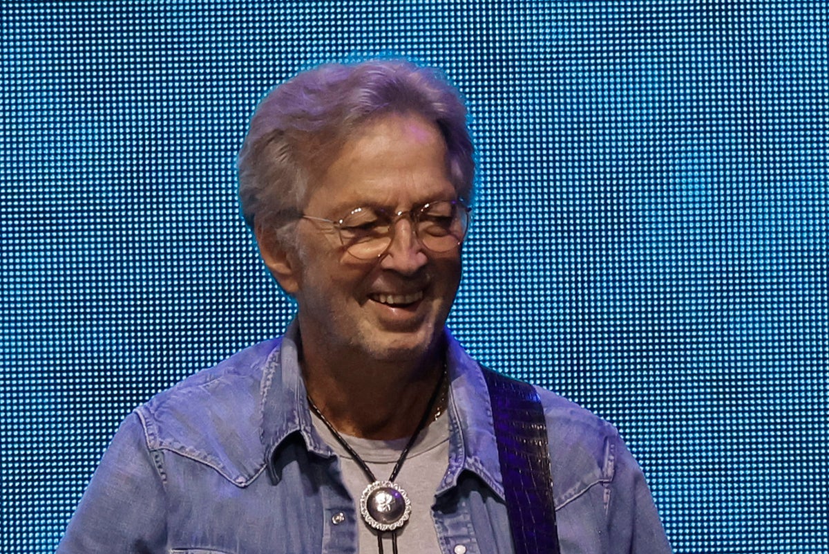 Eric Clapton cuts Madrid concert short after being hit by vinyl record thrown from crowd