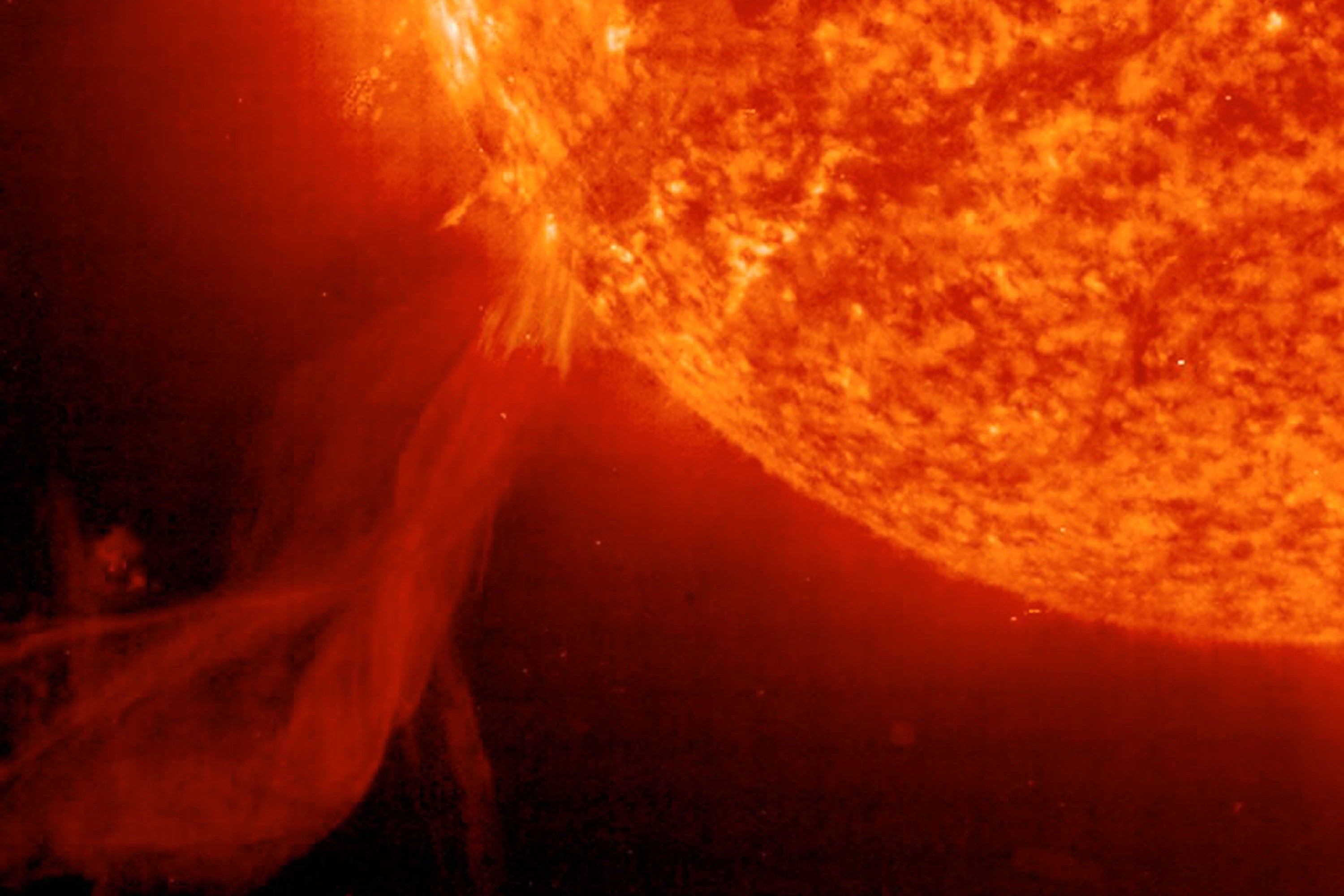 independent.co.uk - Anthony Cuthbertson - Sun releases massive solar flare, triggering blackouts and Northern Lights alerts