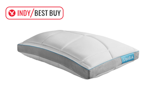 best pillow IndyBest review Simba hybrid pillow