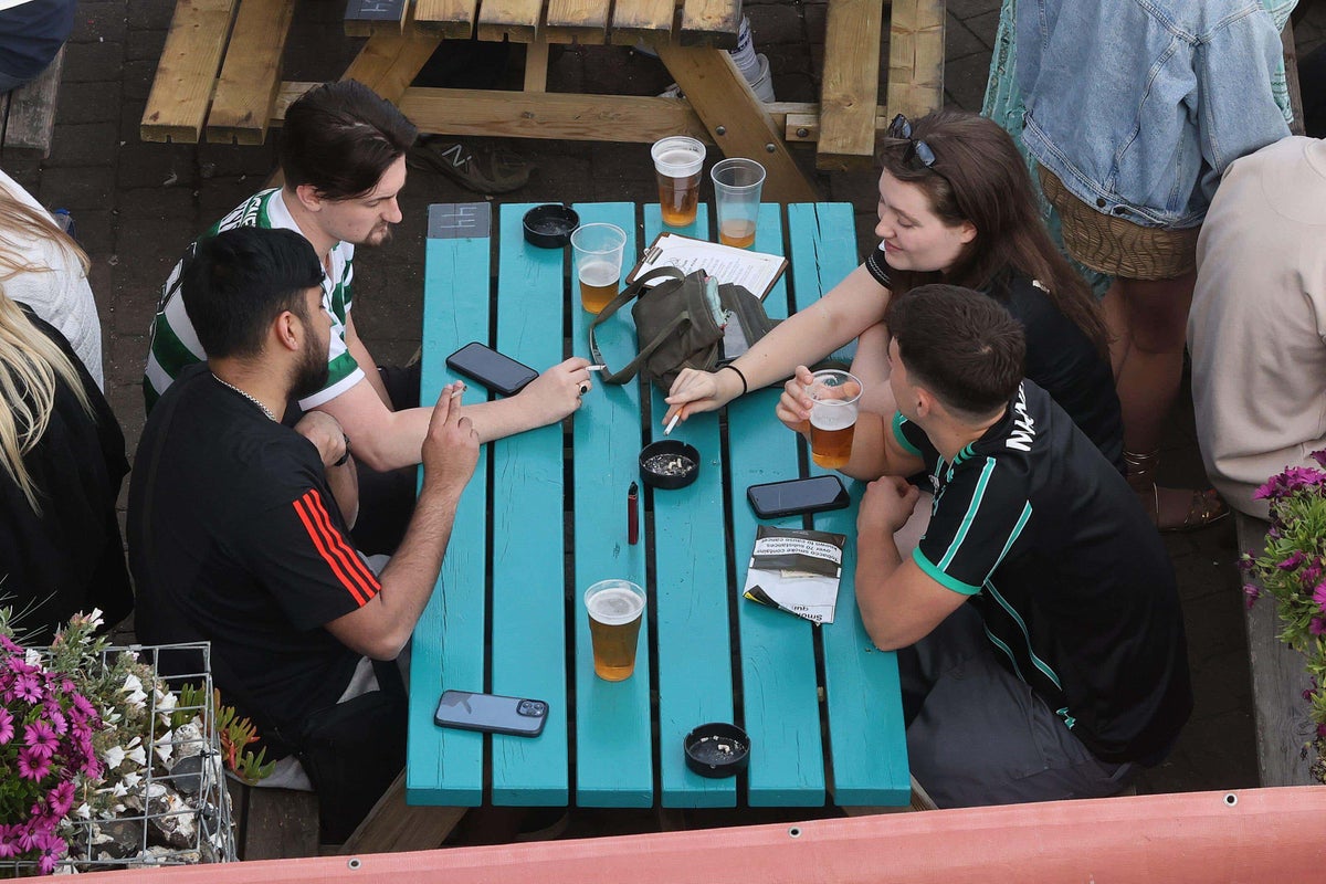 Pub garden smoking under threat following results of major survery