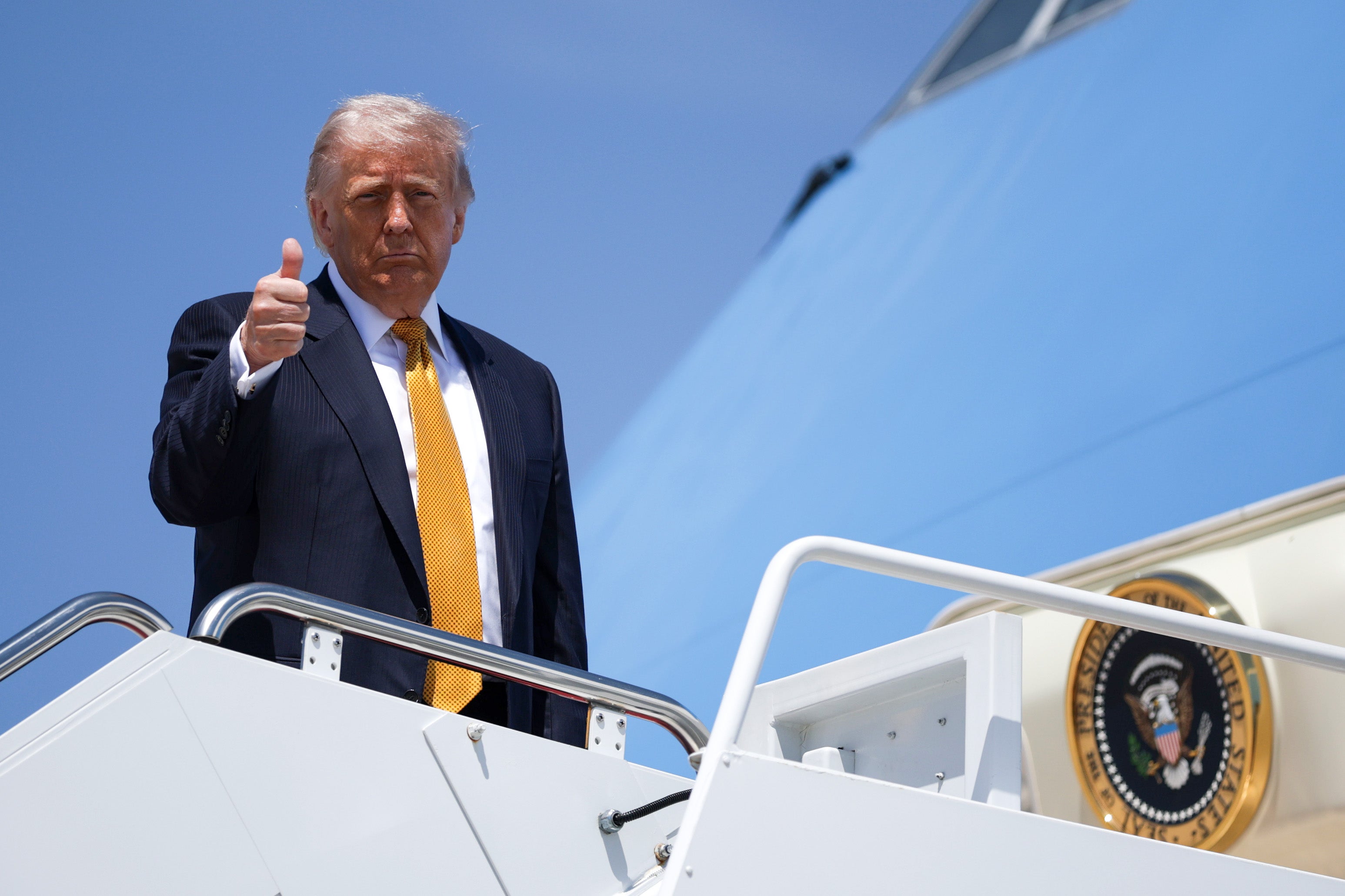 President Trump departs Washington for trip to China this week. The Trump administration is facing its latest dismal economic news: Wholesale inflation has soared 6 percent in a year to the highest level since 2022 during the Biden administration