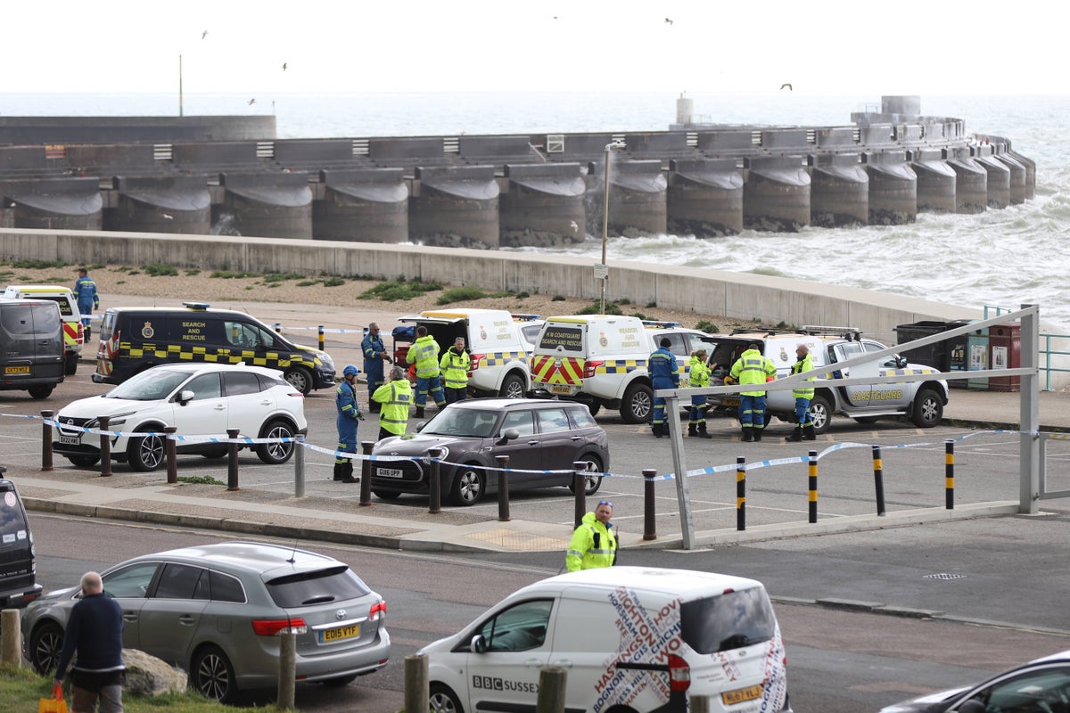 Police issue update after bodies of three women recovered from sea off Brighton in ‘tragic incident’