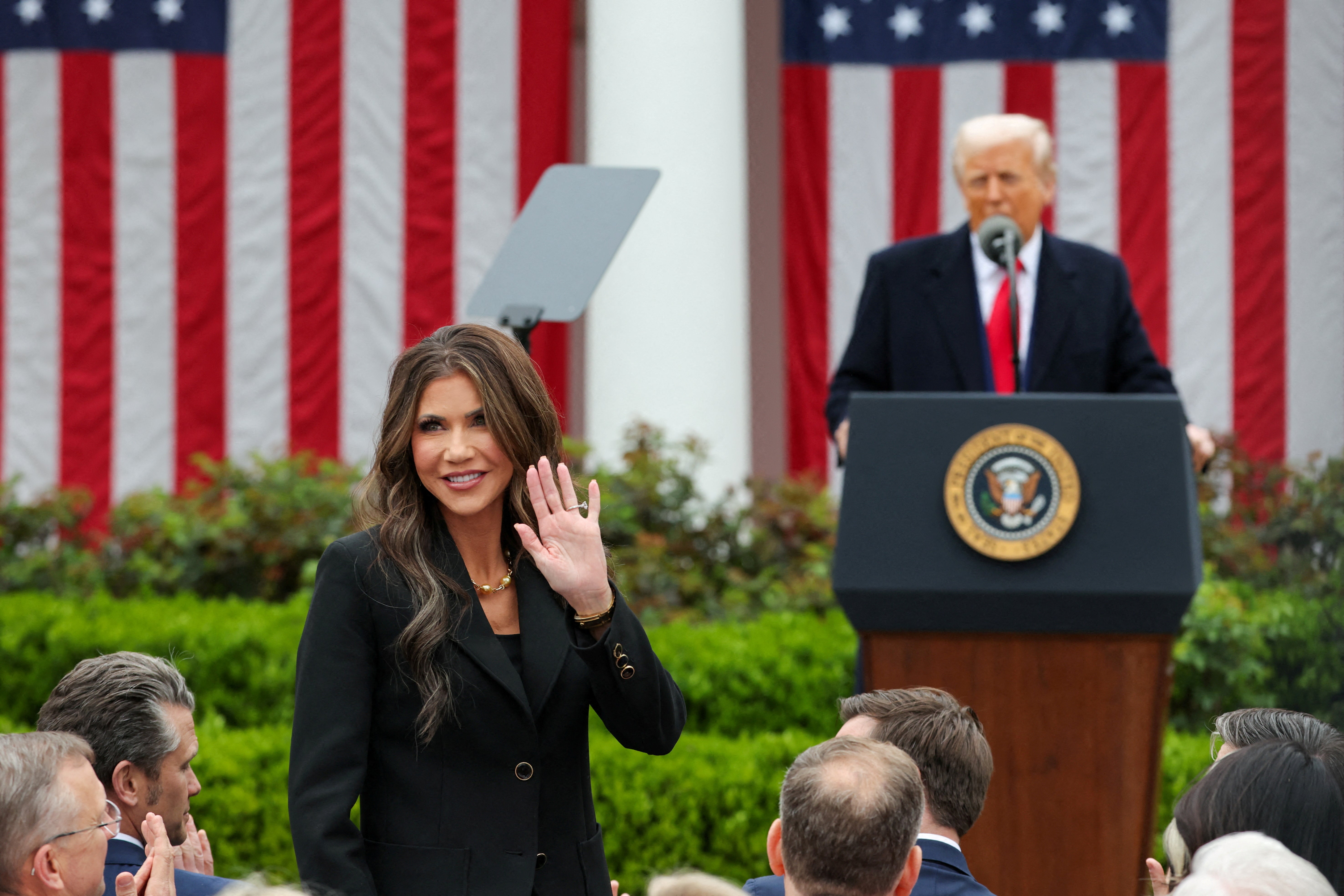 Noem, who was ousted from her role in March, intended to use $38 billion to turn massive empty warehouses into immigration detention centers to assist in Trump’s mass deportation agenda