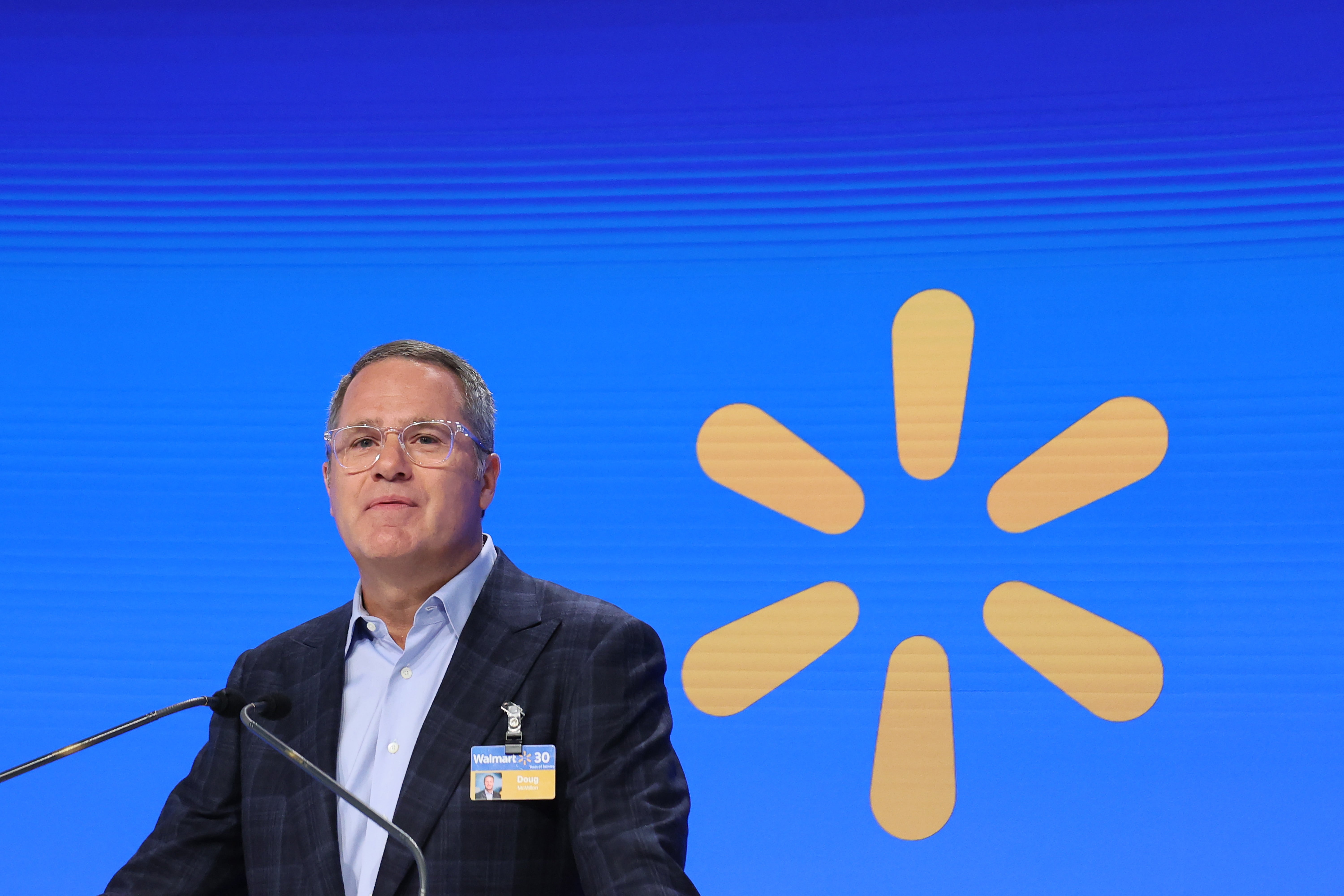 Walmart CEO Doug McMillon said that AI will eventually impact all of Walmart’s 1.6 million U.S. employees