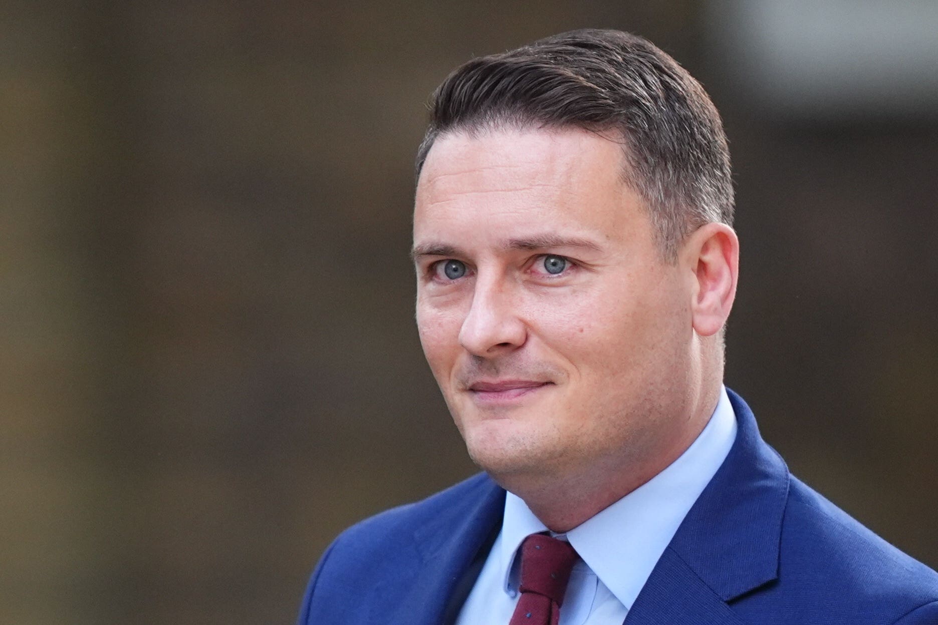 Health secretary Wes Streeting held talks with Keir Starmer in Number 10 on Wednesday morning (James Manning/PA)