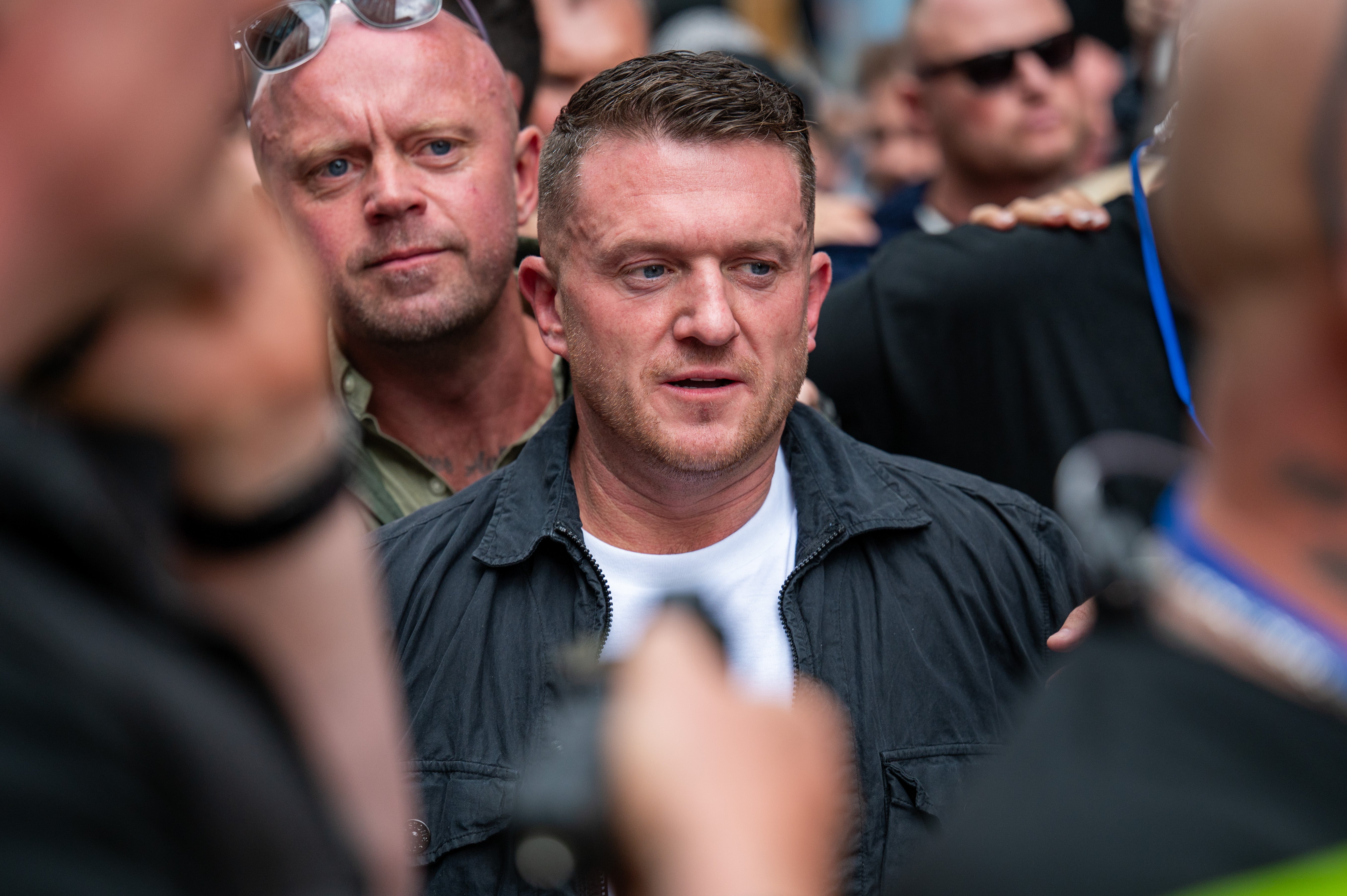 Tommy Robinson, whose real name is Stephen Yaxley-Lennon, was put in prison for contempt of court