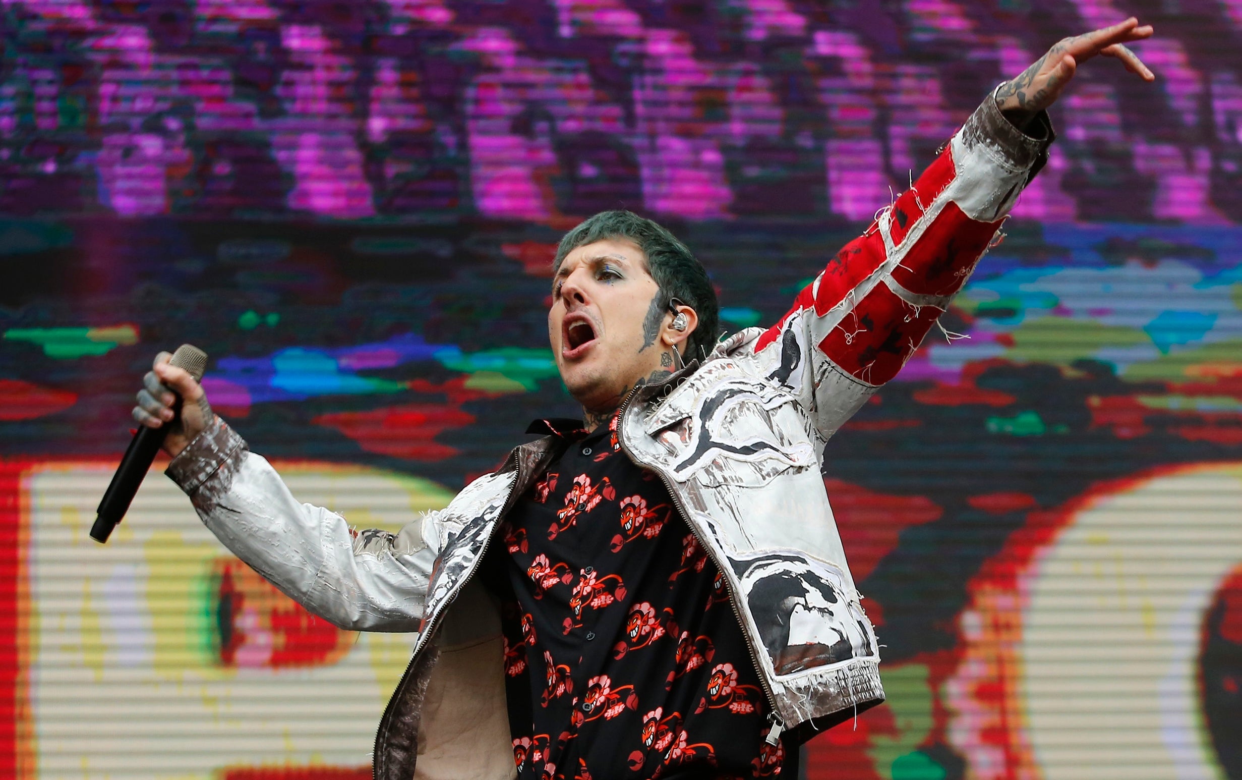 Sykes said he suffered a ‘mild concussion’ but should be fine for Wednesday’s concert