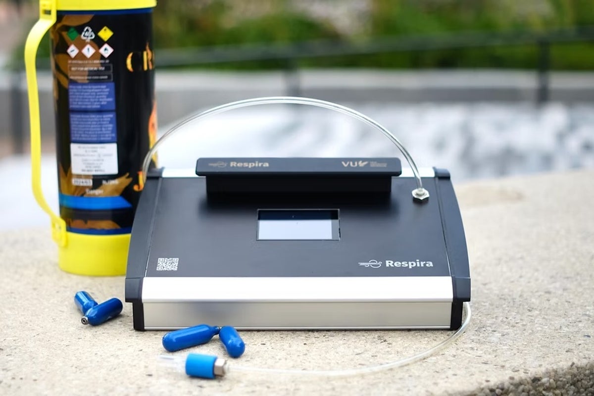 World's first laughing gas breathalyser being trialled by UK police forces