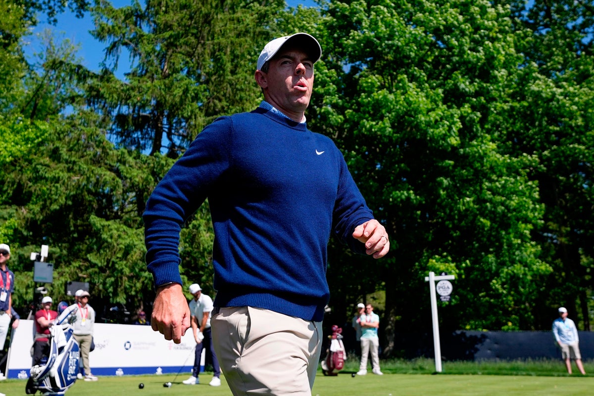 Rory McIlroy resumes preparation for US PGA Championship amid toe troubles