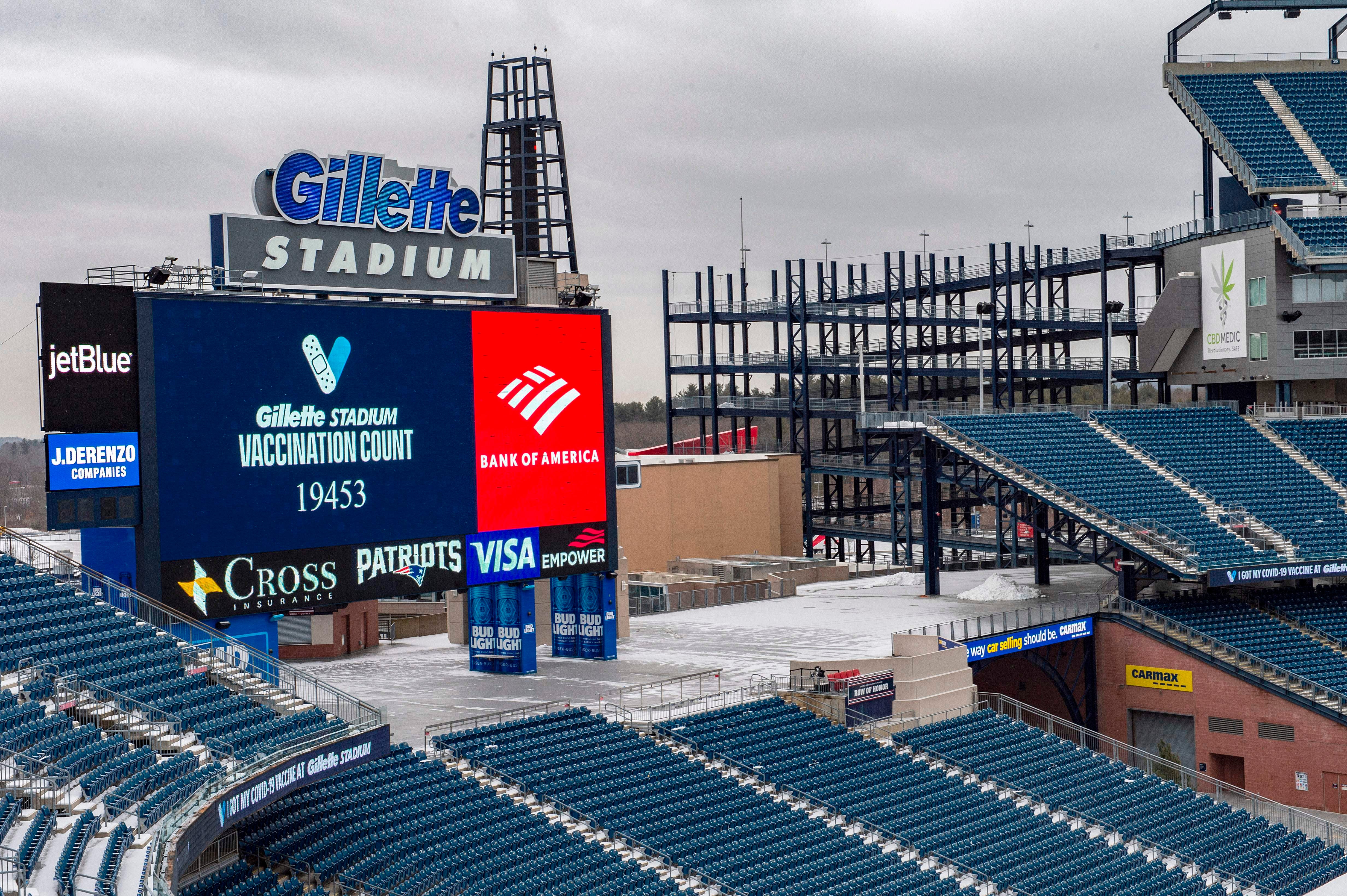 Public transport will be drastically higher for fans wishing to attend games at Gillette Stadium - which will be known as the Boston Stadium for the World Cup.