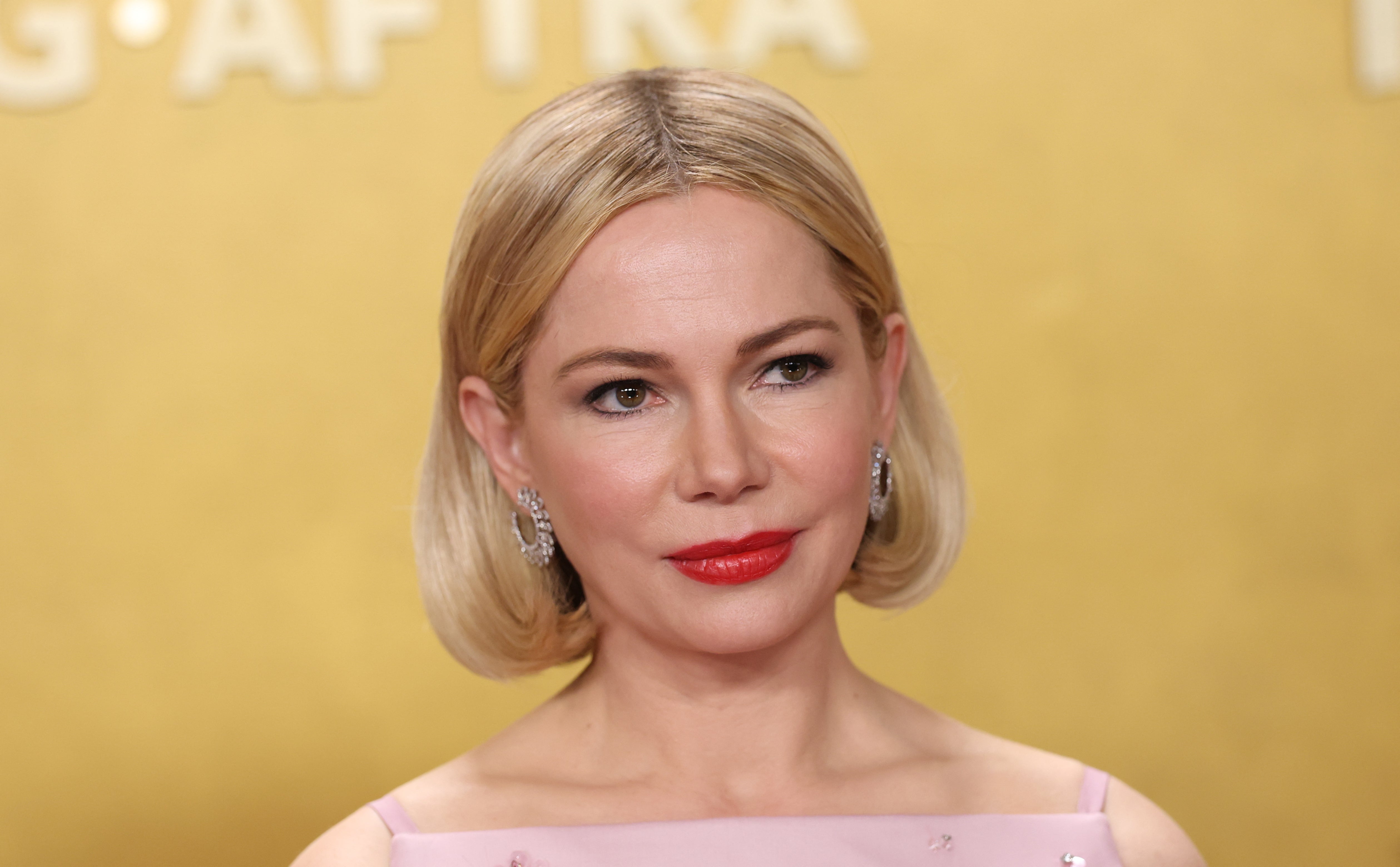 Michelle Williams participando do Actor Awards em março de 2026