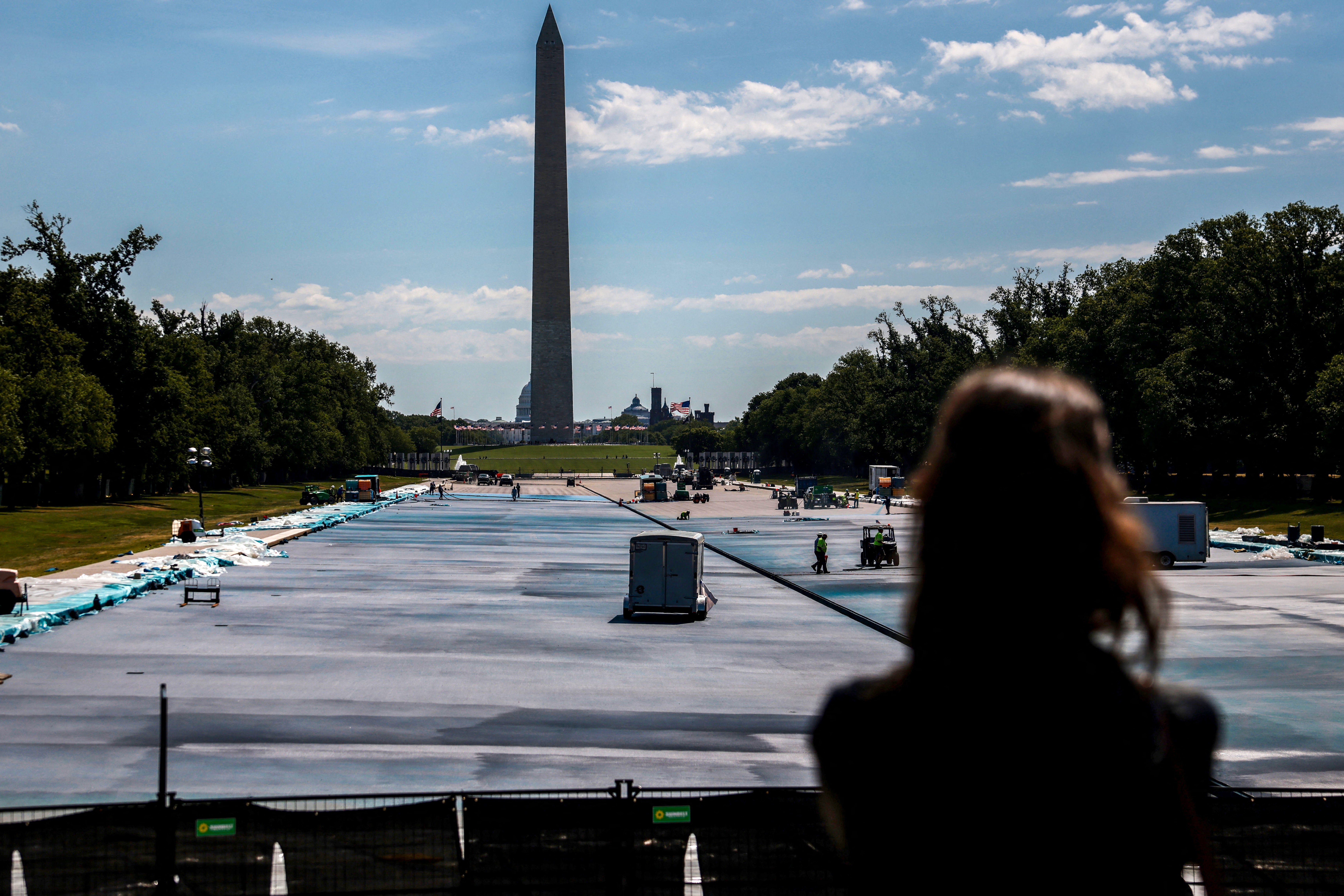 Interior Secretary Doug Burgum testified to the House Committee on Natural Resources on May 13 that Donald Trump’s ‘pool guy’ is not involved with a renovation project at the Lincoln Memorial reflecting pool