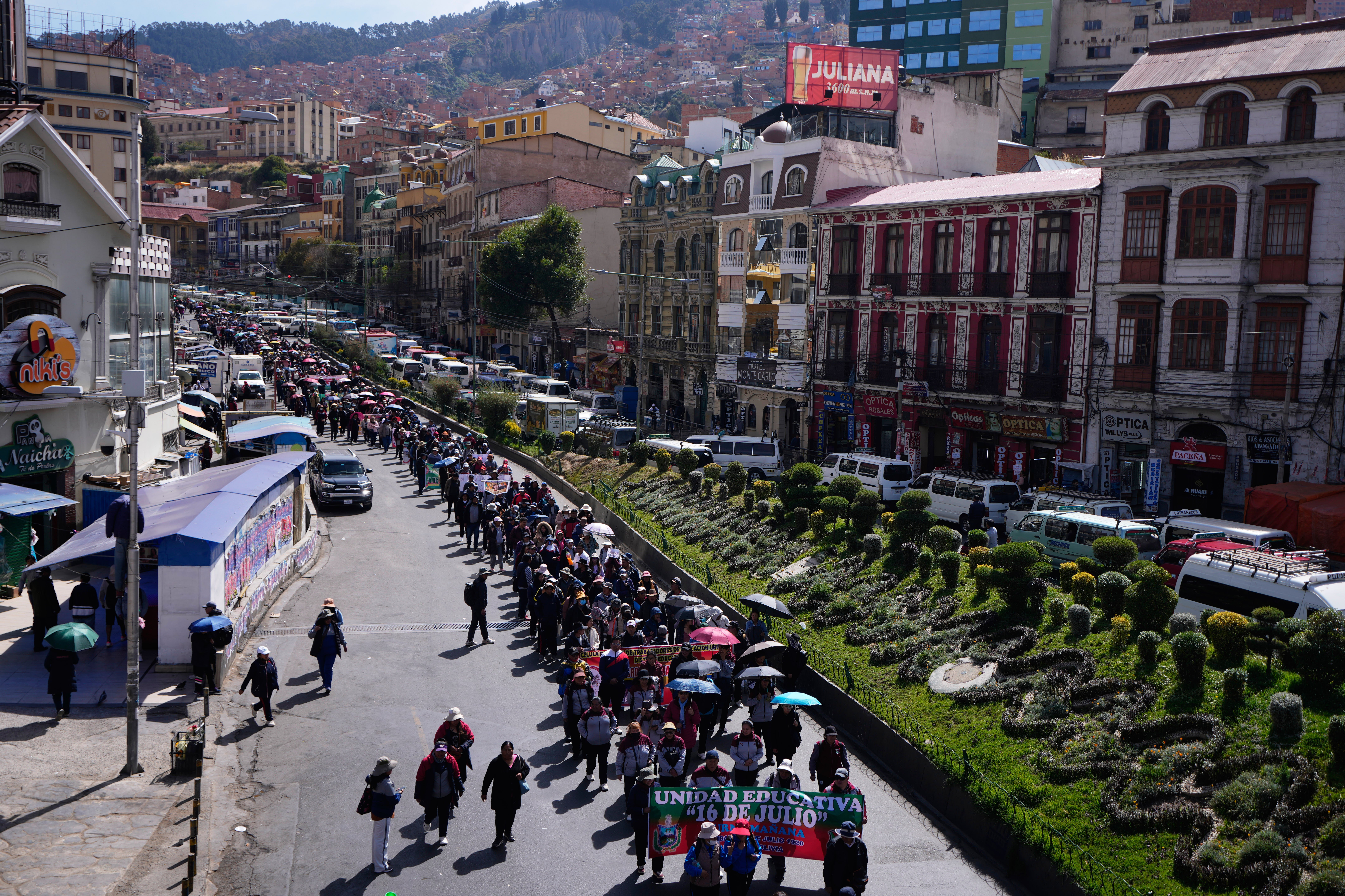 BOLIVIA-PROTESTAS