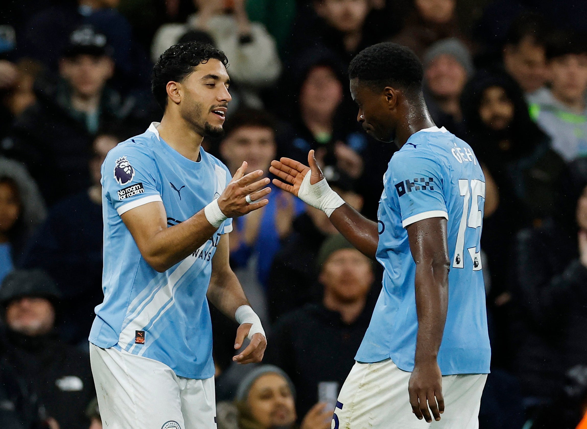Omar Mamoush doubled City’s lead before half-time