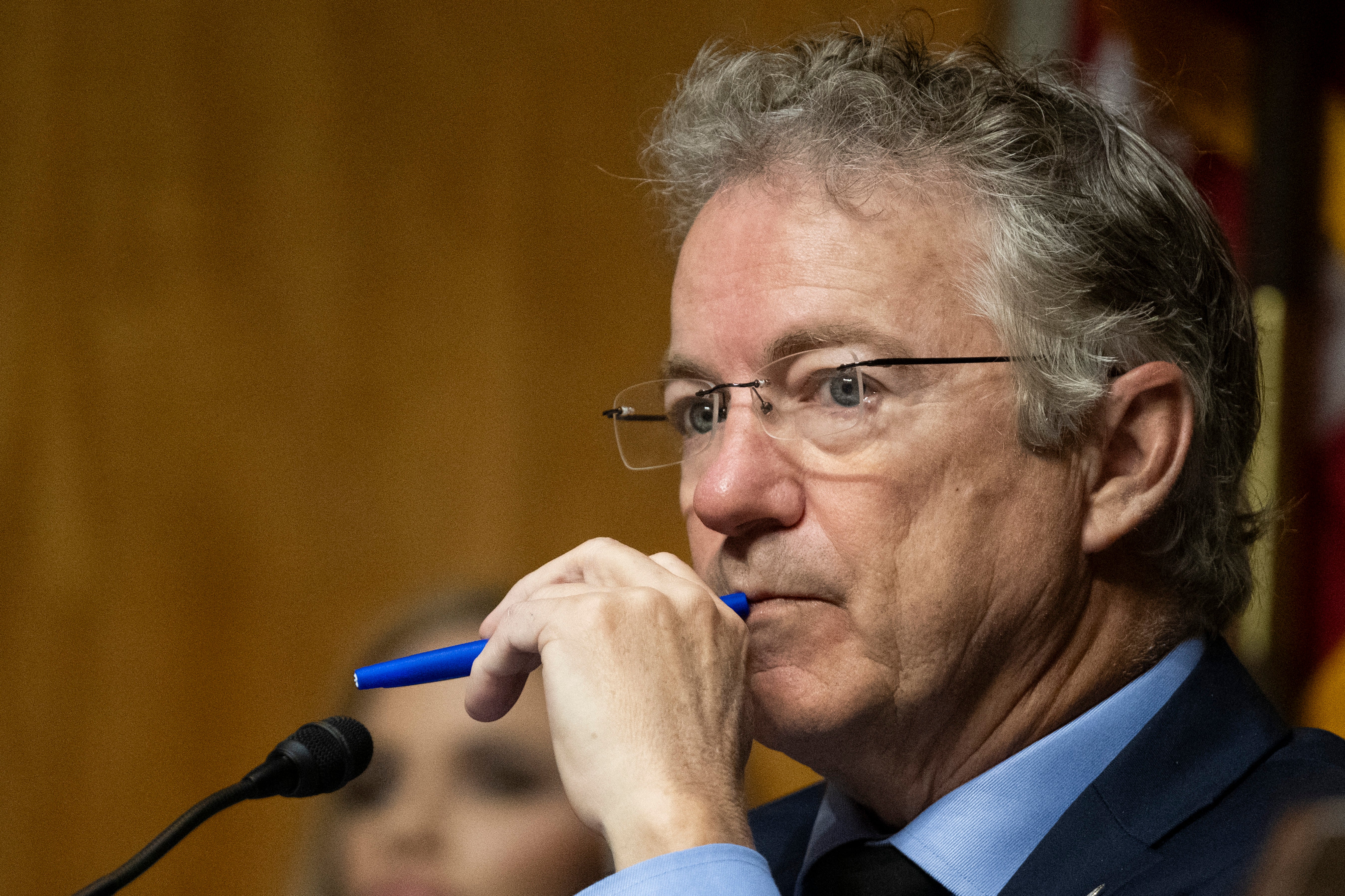 Sen. Rand Paul's son apologized on Wednesday after the confrontation