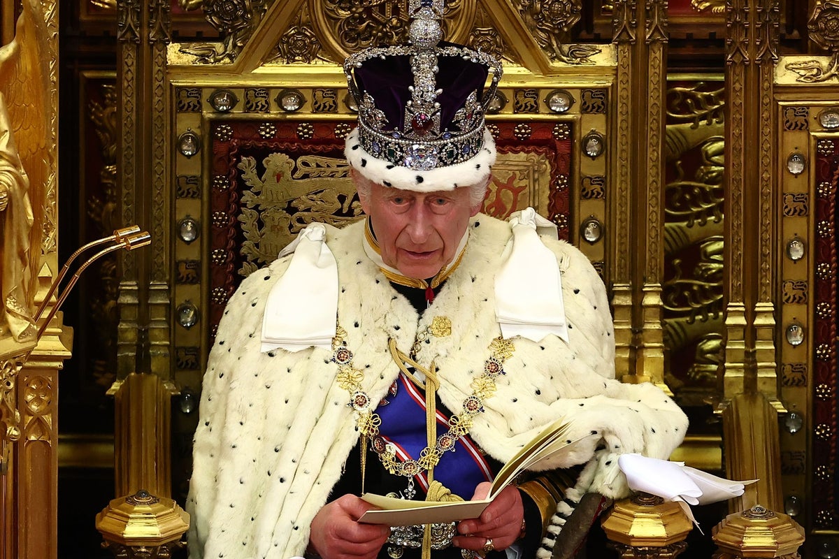 Watch live: Charles delivers King's Speech after Starmer faces Labour rebellion