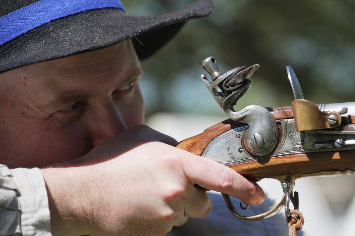 Muskets like those from 1776 are mostly exempt from today’s gun laws