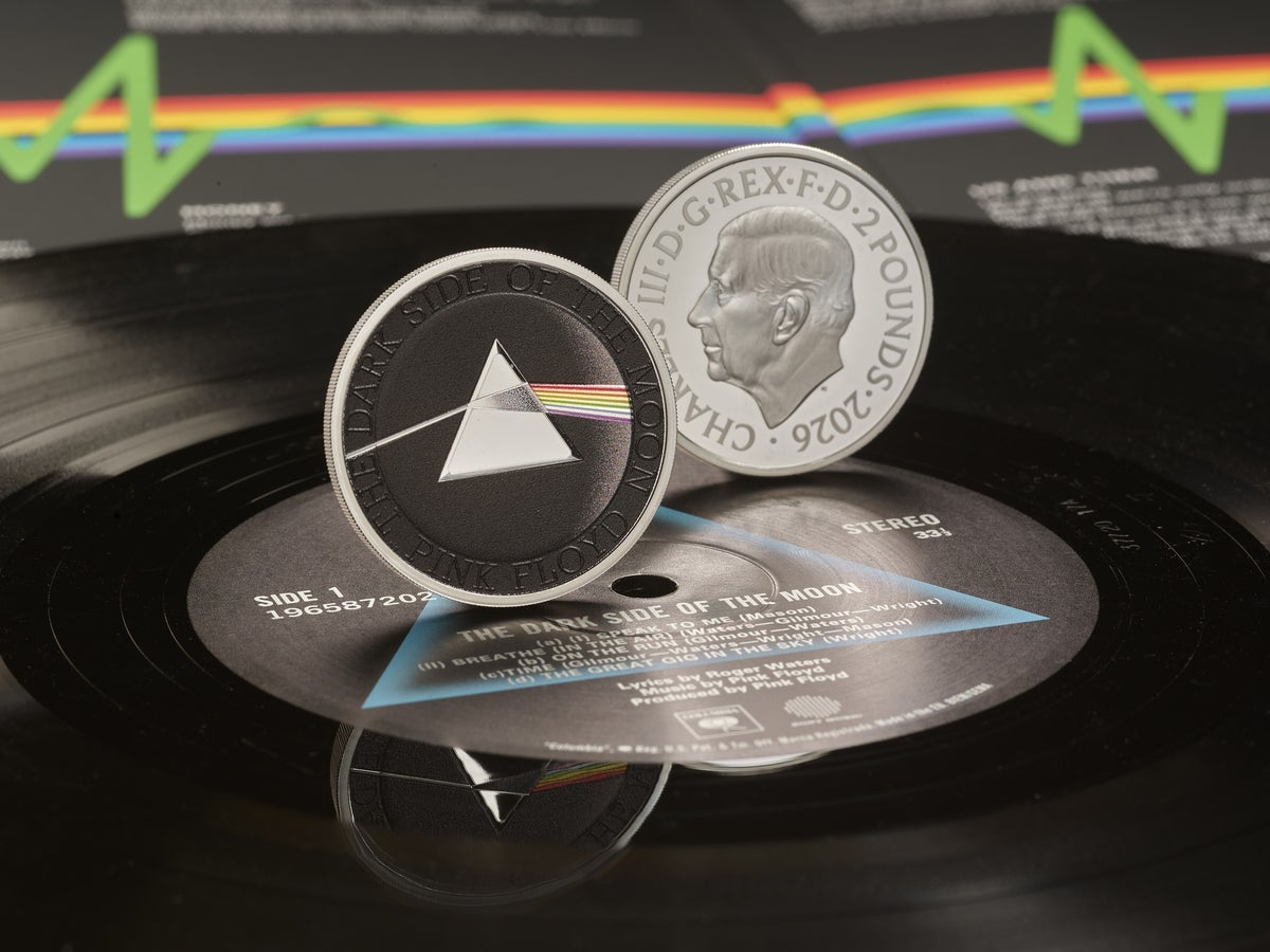 Royal Mint launches rainbow prism coins celebrating legendary rock band Pink Floyd | The Independent