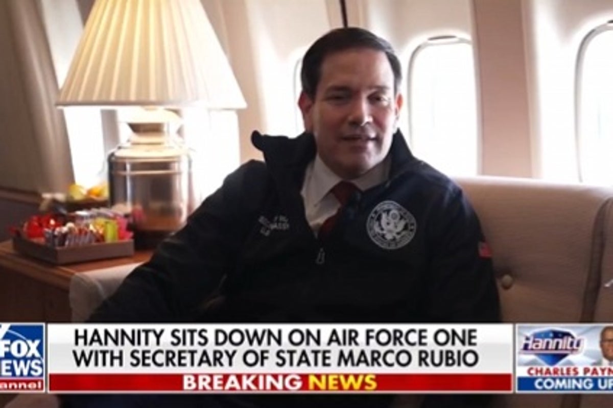 ‘Karoline is irreplaceable’: Marco Rubio looks forward to press secretary’s return from maternity leave after subbing in at podium