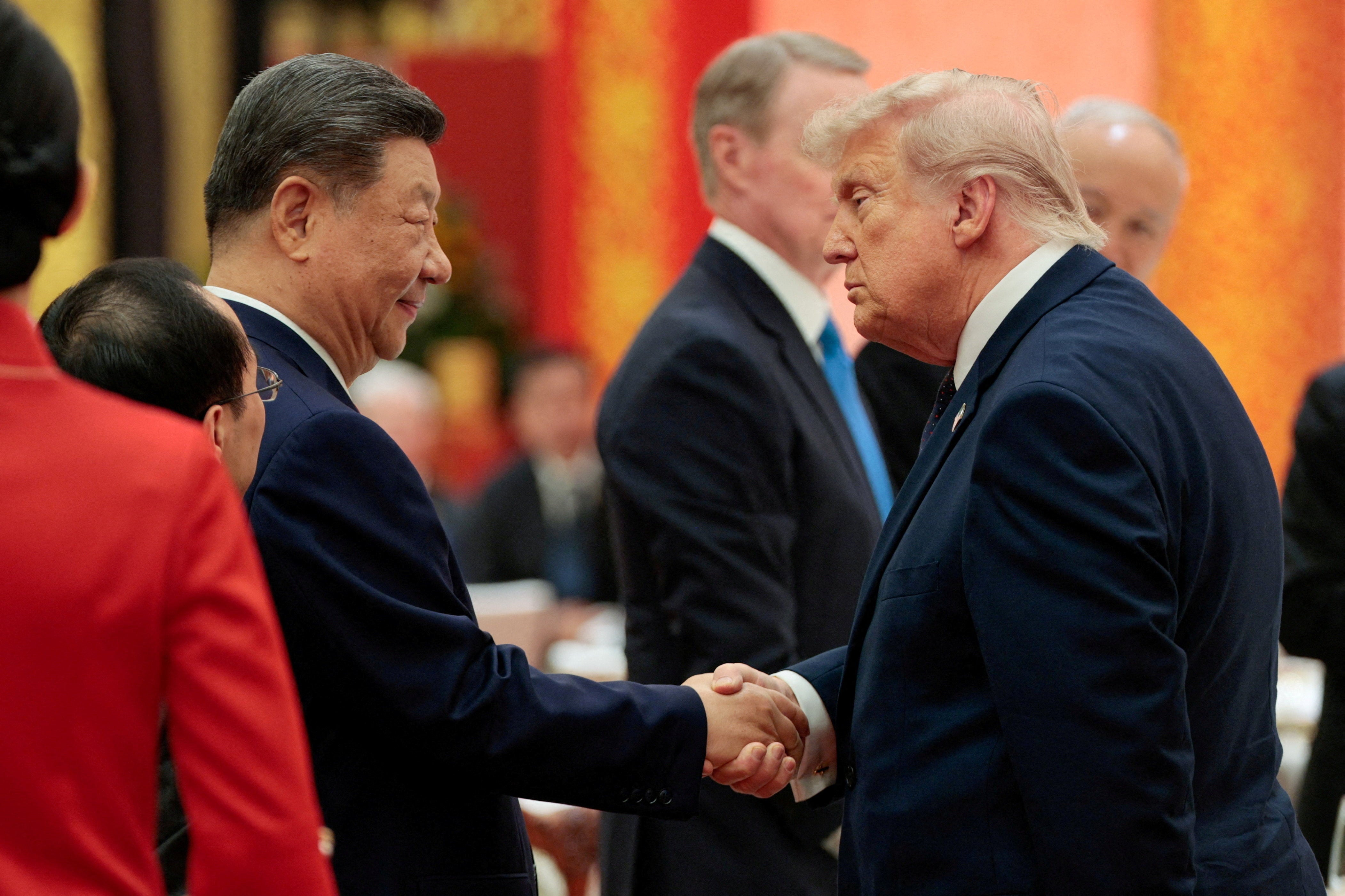Trump is visiting Chinese President Xi Jinping for a state visit
