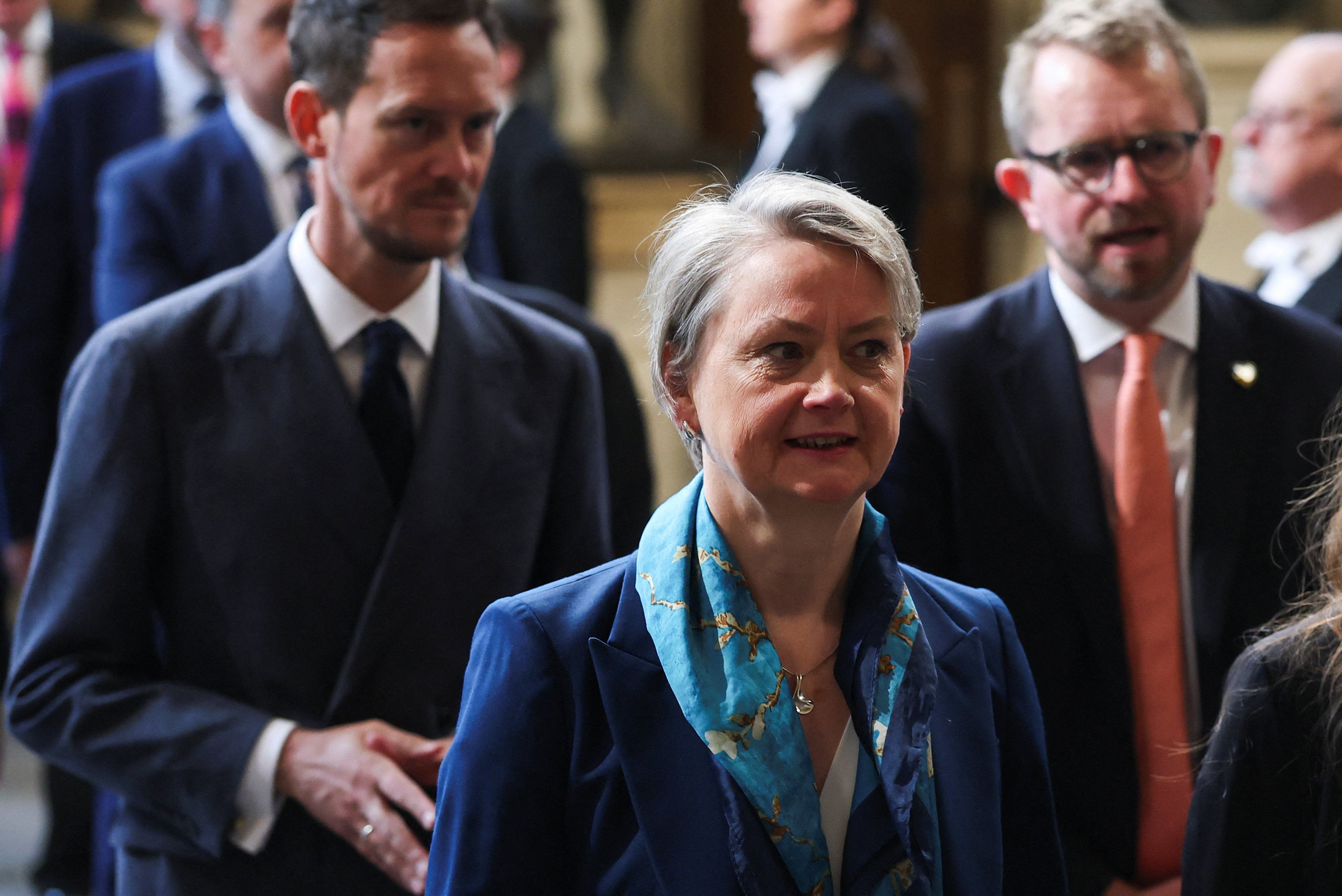 UK Foreign Secretary Yvette Cooper says reforms are needed to control UK borders