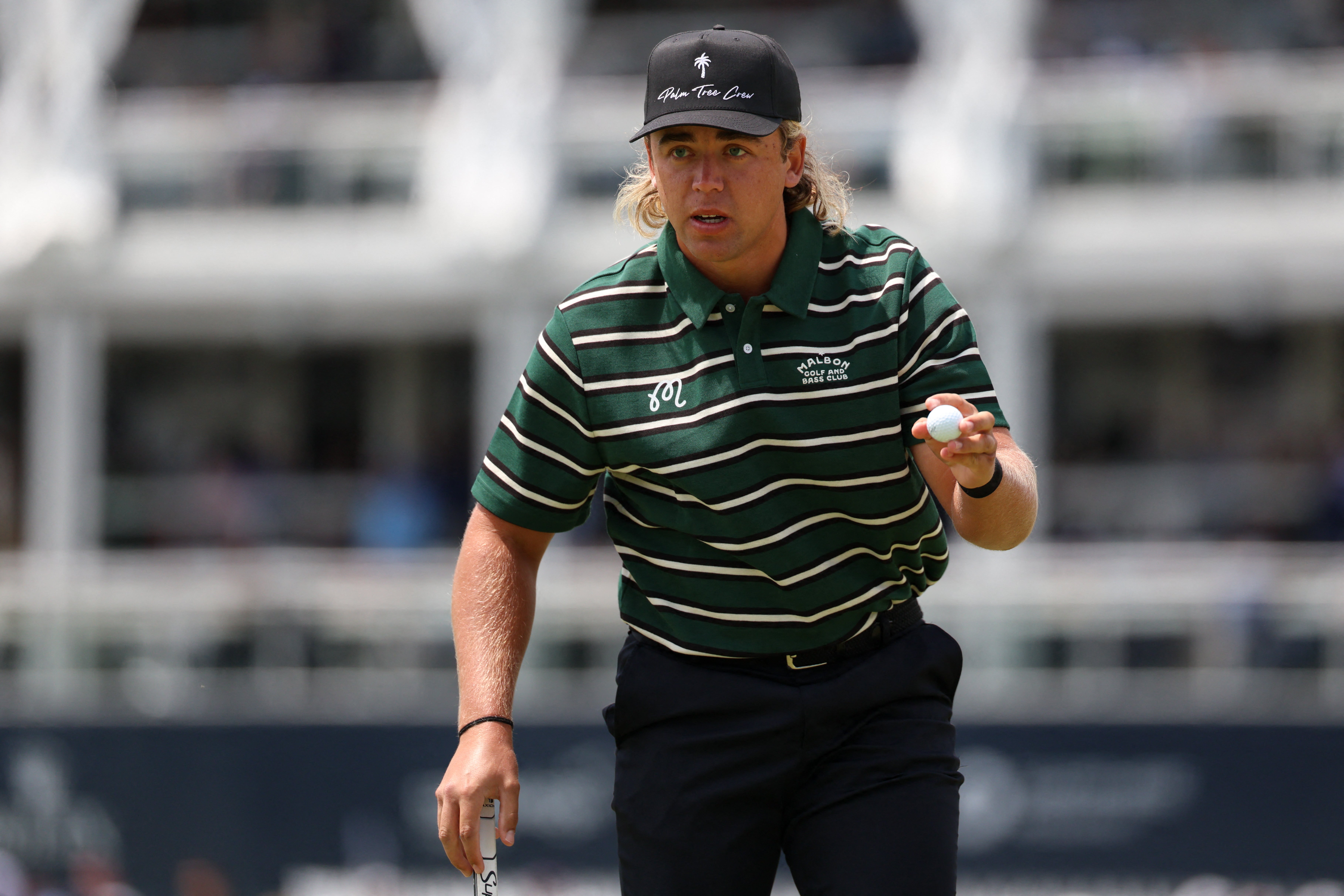 Higgo recovered from the early setback to impress in his opening round