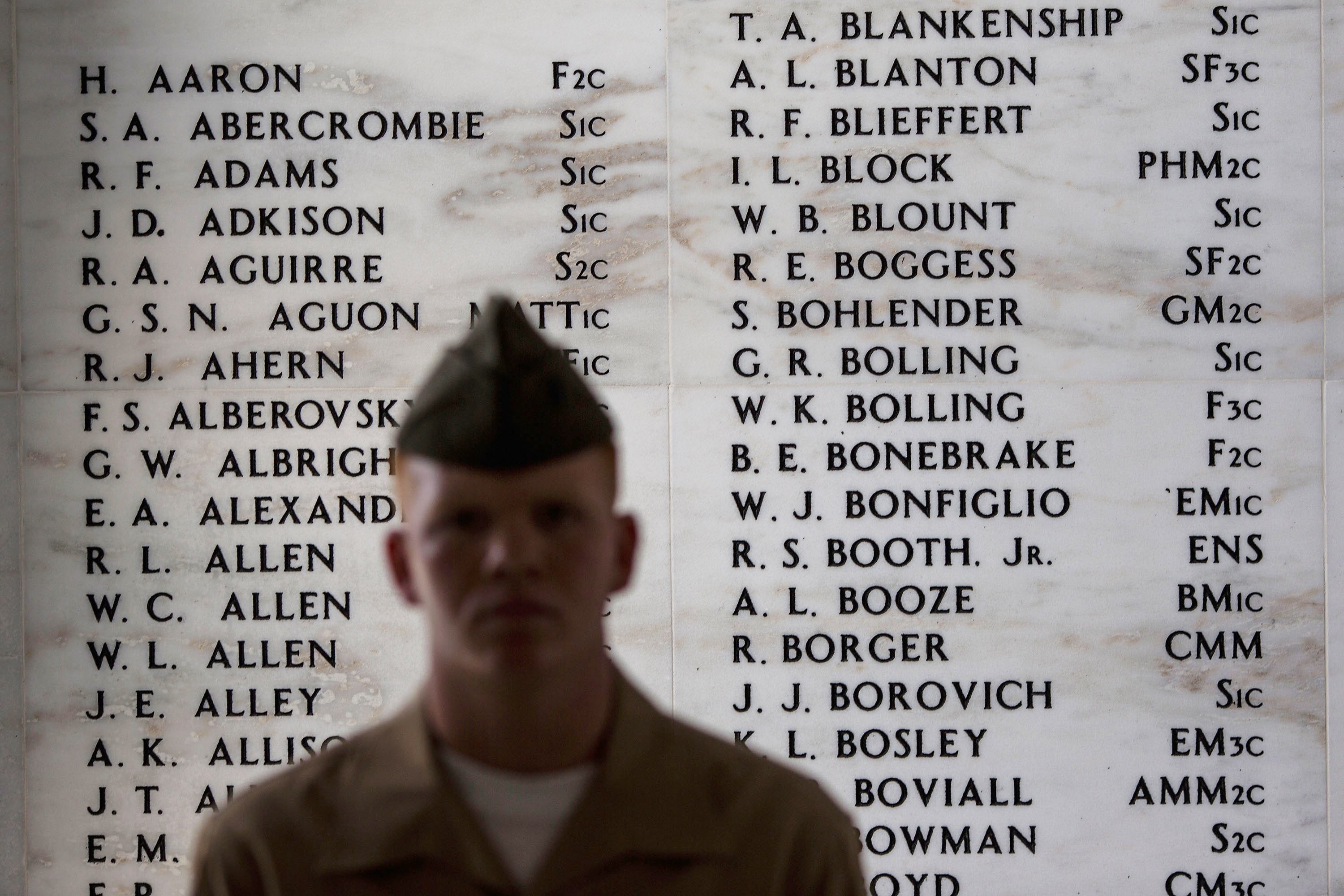 The USS Arizona serves as a military cemetery for more than 900 sailors and Marines