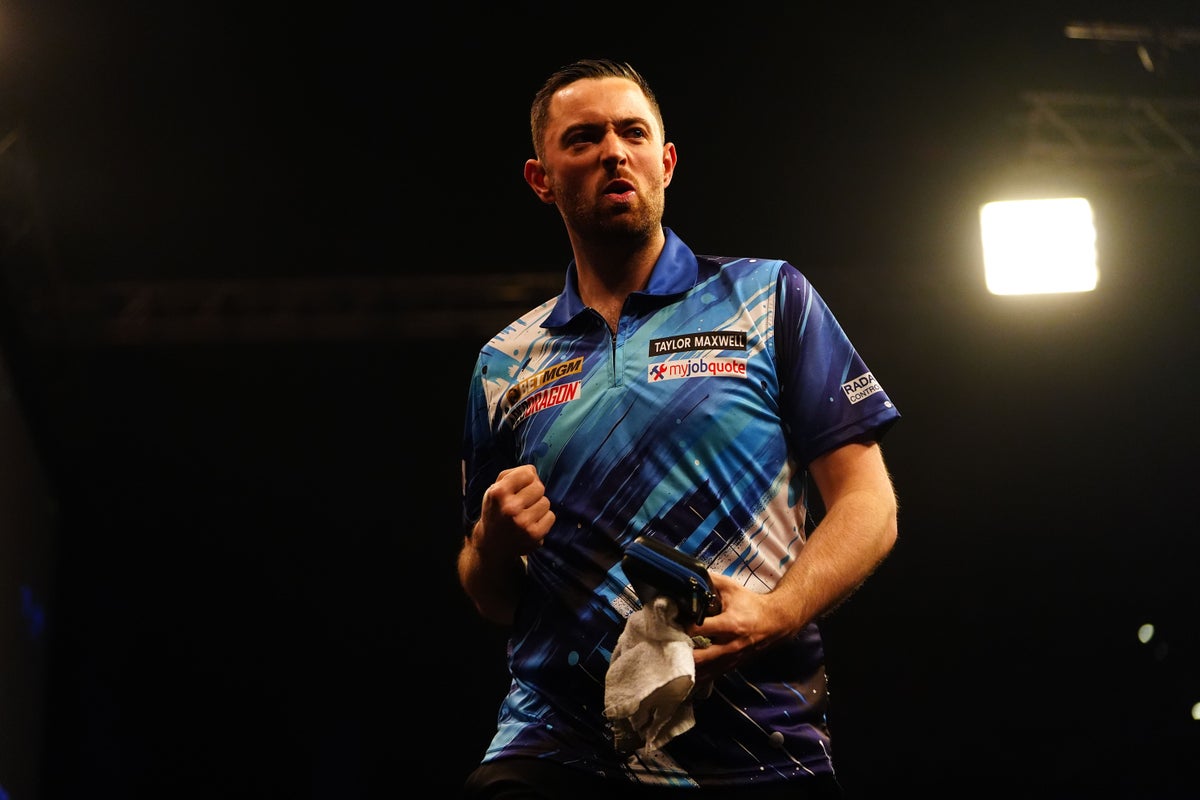 Luke Humphries beats Luke Littler on way to sealing Premier League play-off spot