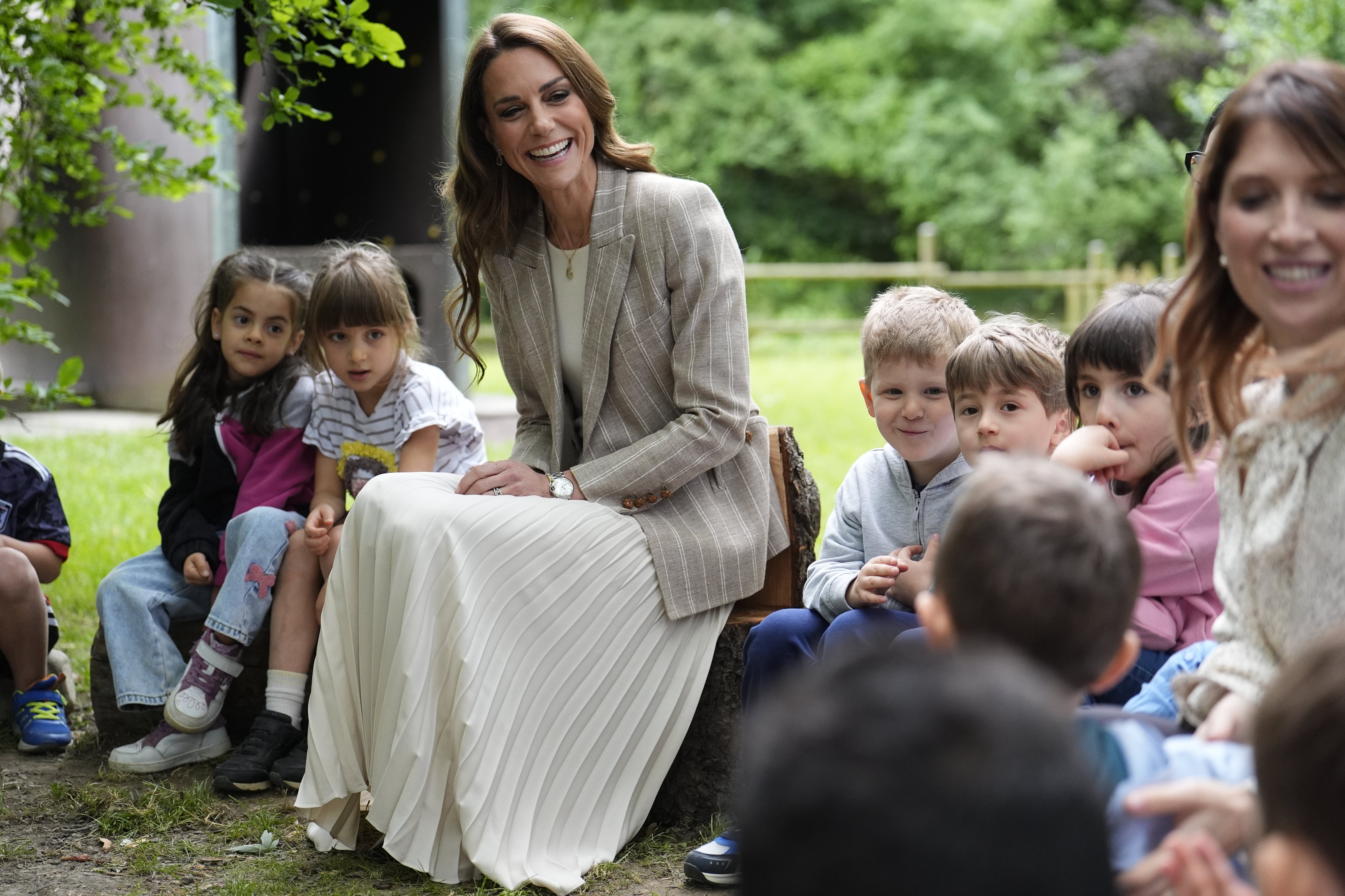 The Princess of Wales re-wore a blazer on Day 2
