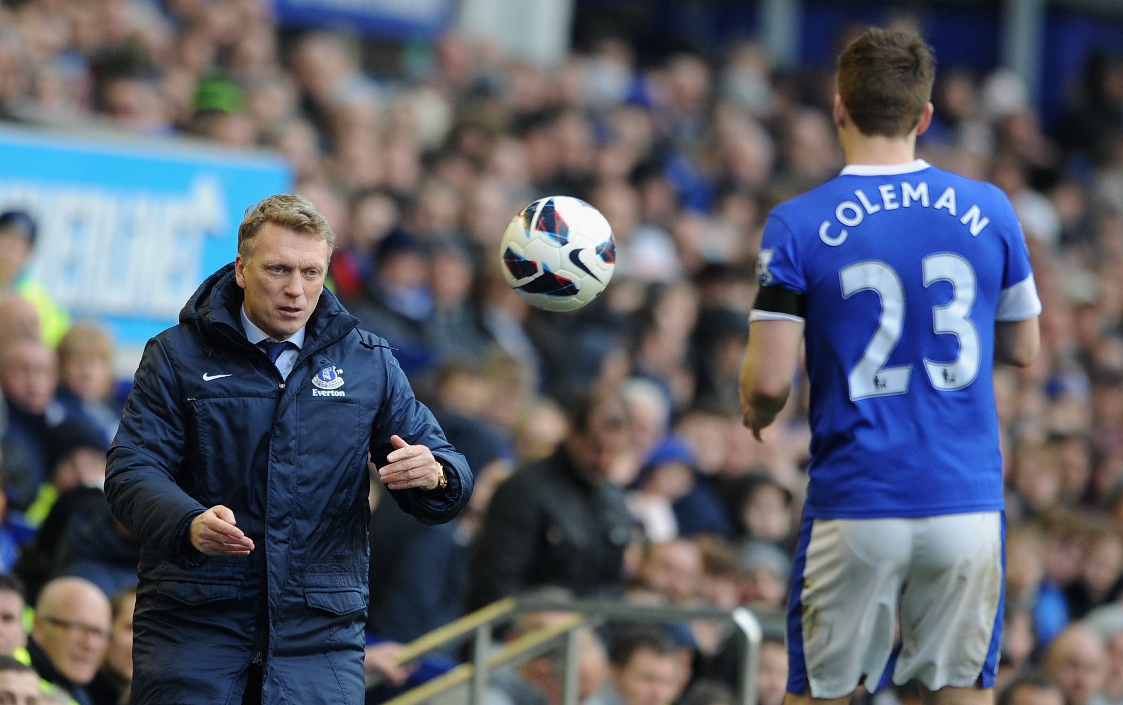 Seamus Coleman worked under David Moyes in two separate stints at Everton