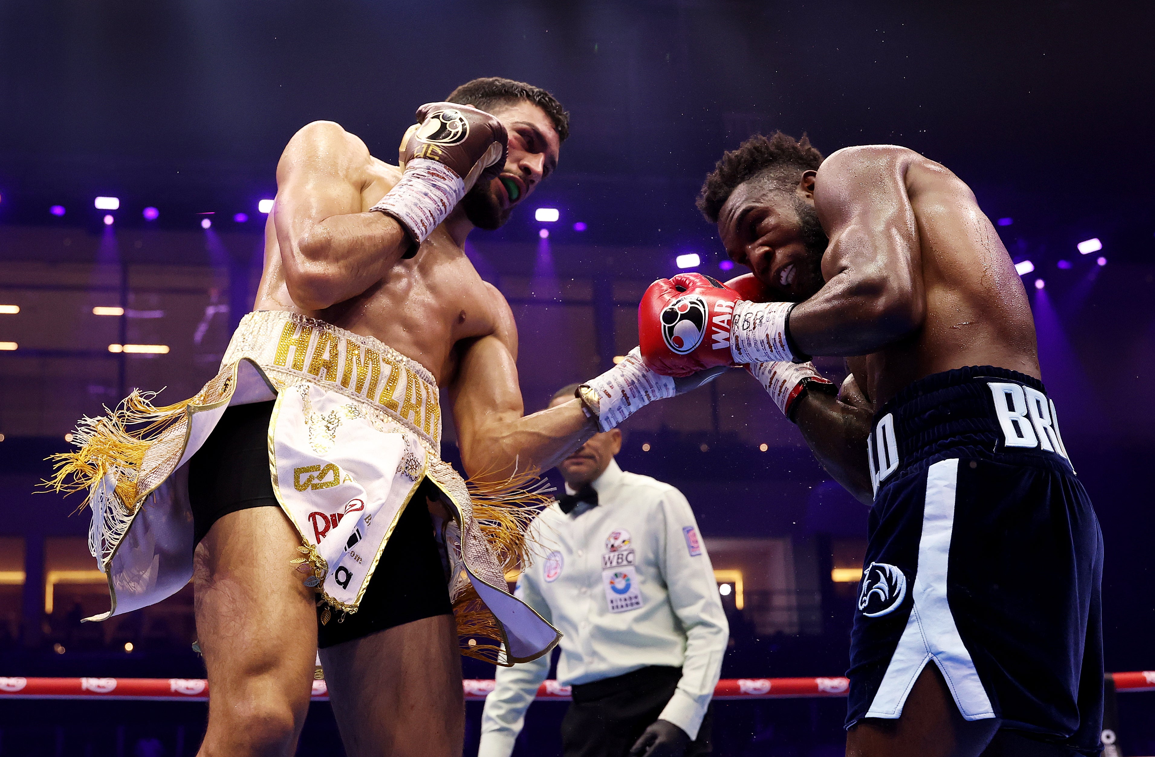 Hamzah Sheeraz (left) is one of the standout talents on the undercard
