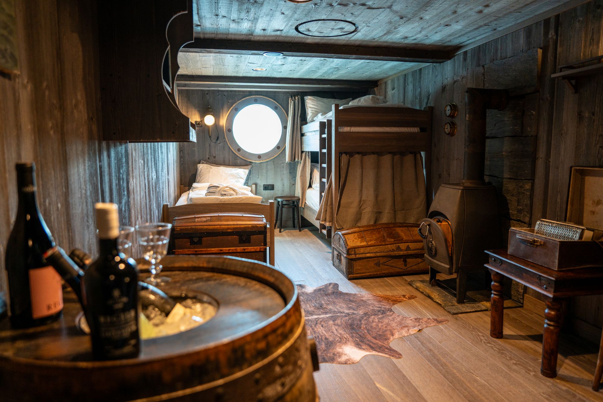 Expect a barrel of fun during this immersive cabin experience