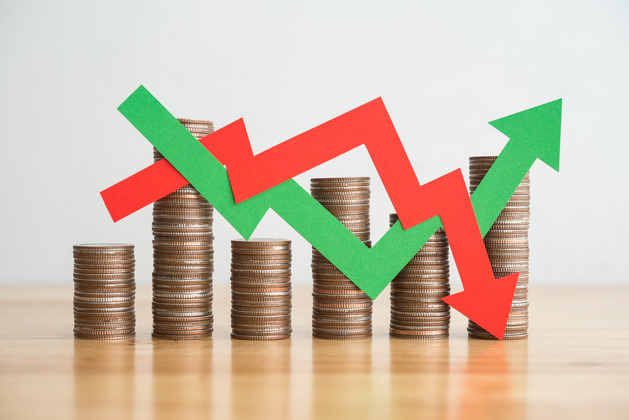 Markets go up and down regularly