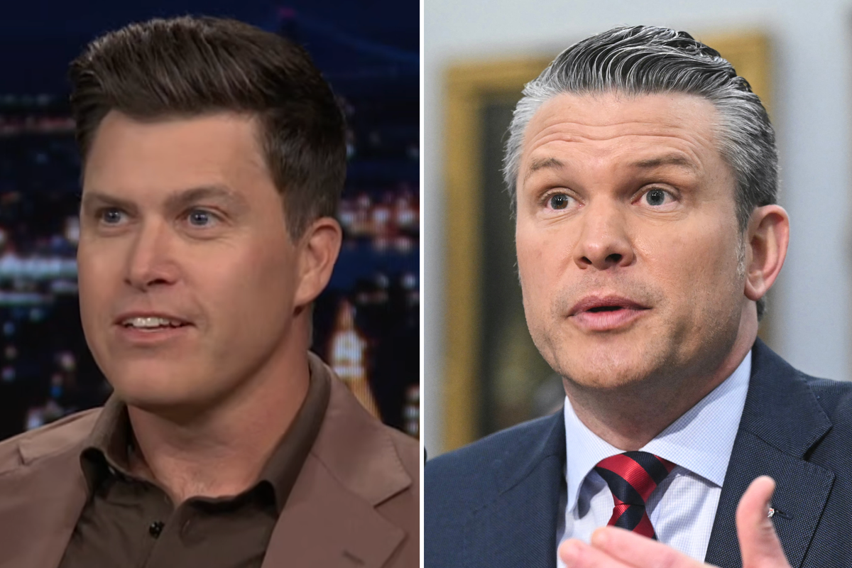 SNL’s Colin Jost said Hegseth sketch was rejected for being too ridiculous — then it happened IRL