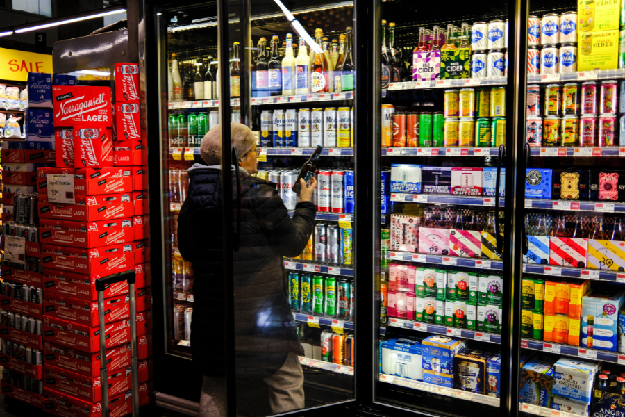 Beer sales fell 6.3 percent in the four weeks ending May 2, with the steepest declines at convenience stores and gas stations, where volumes are down about 9 percent year over year since late April