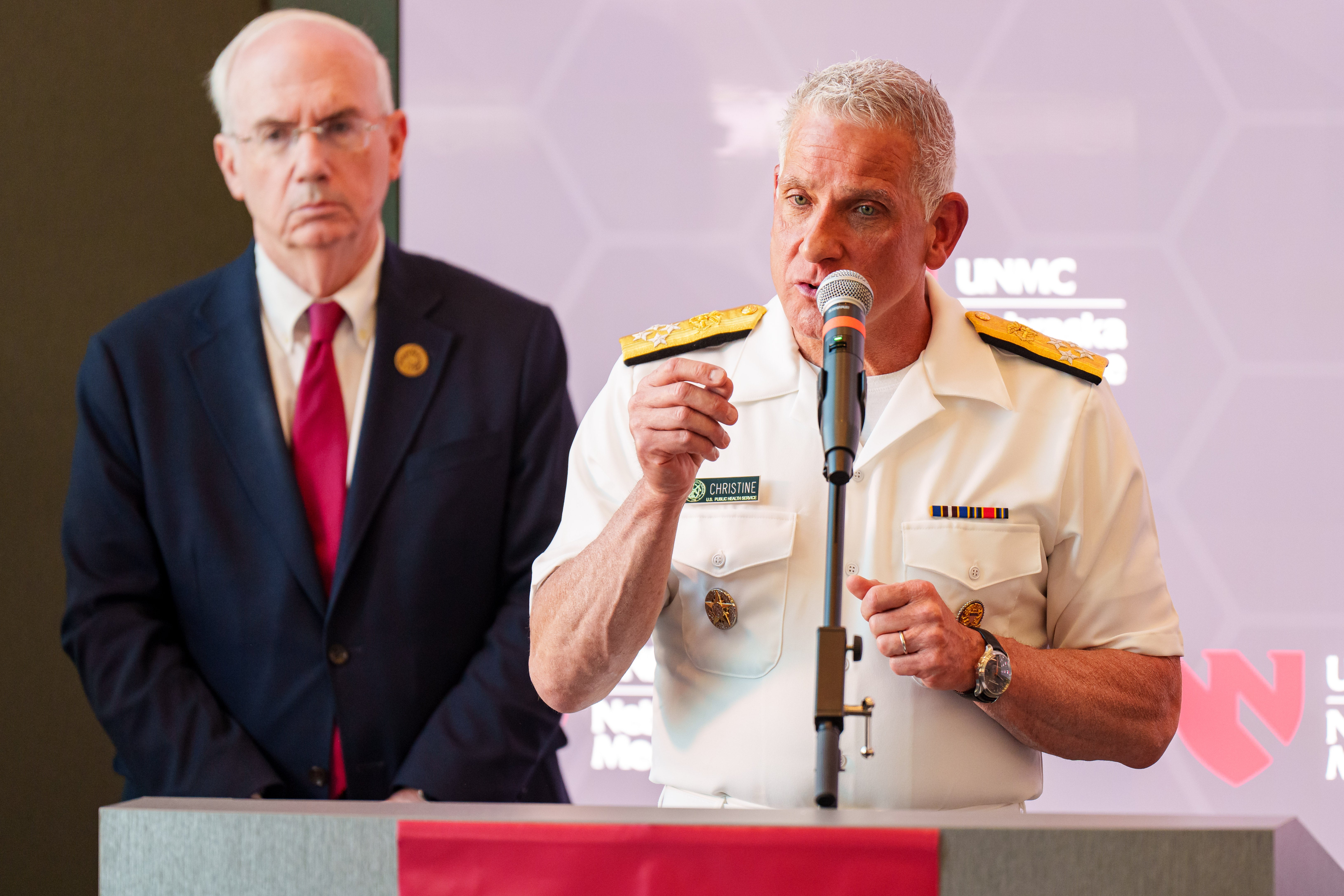 Admiral Brian Christine, the top official leading Trump's hantavirus response, is a penile implant specialist who has spread conspiracies about Covid, according to a new report