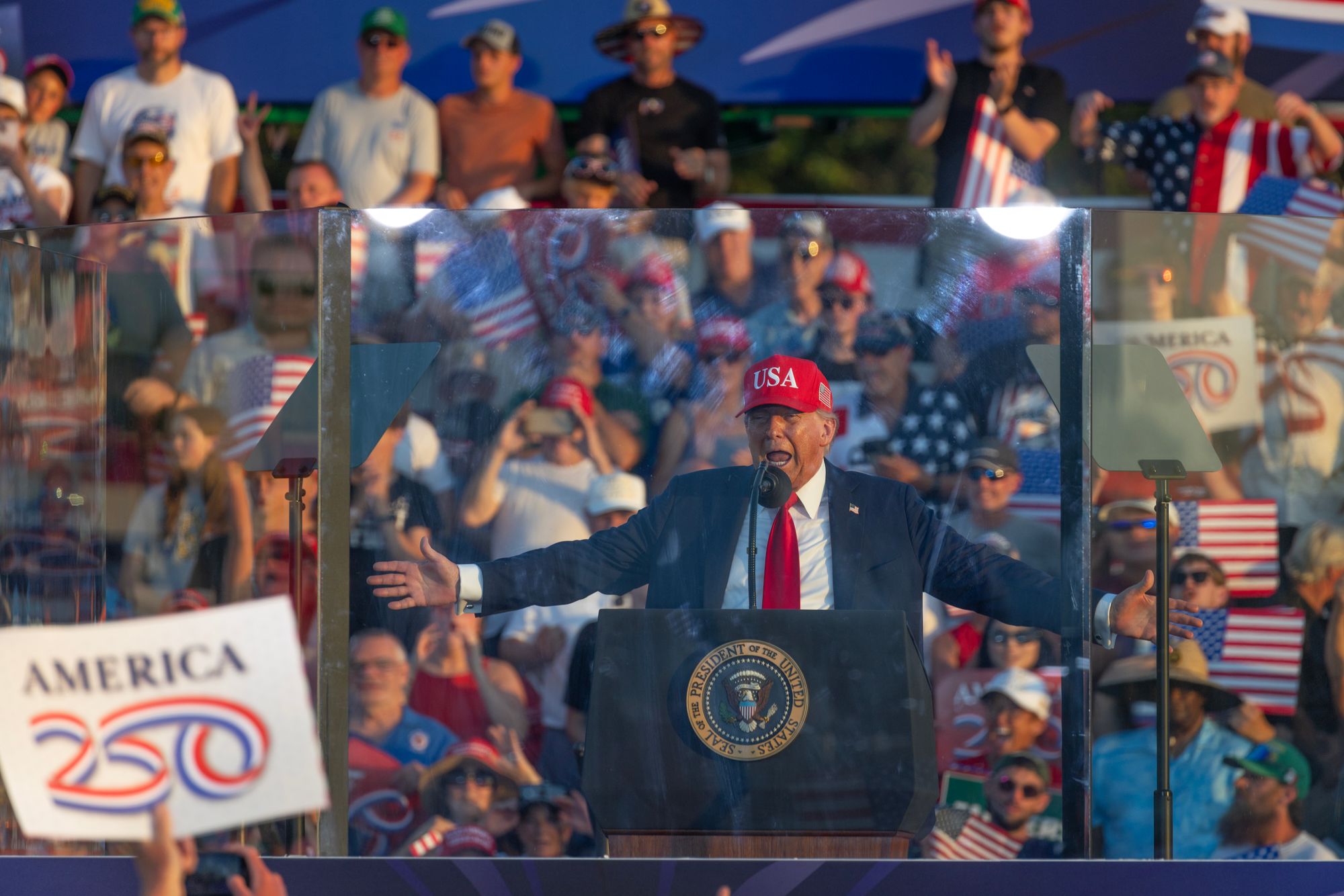 Events planned by the Trump administration and affiliated groups have put the capital on its highest-ever July 4 security footing