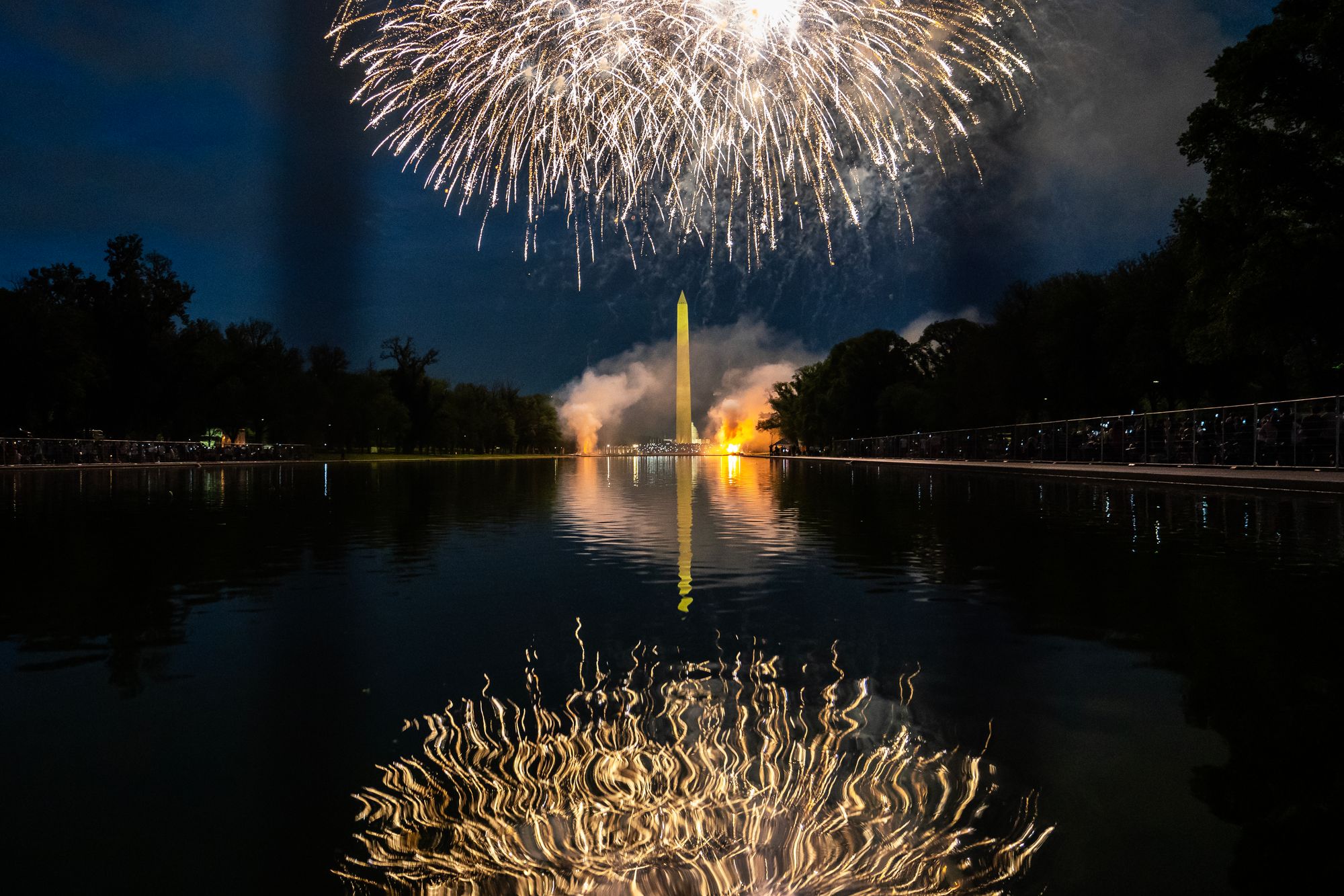 Organizers aim to detonate more than 810,000 fireworks, making the display nearly 20 times larger than a typical Independence Day show on the National Mall