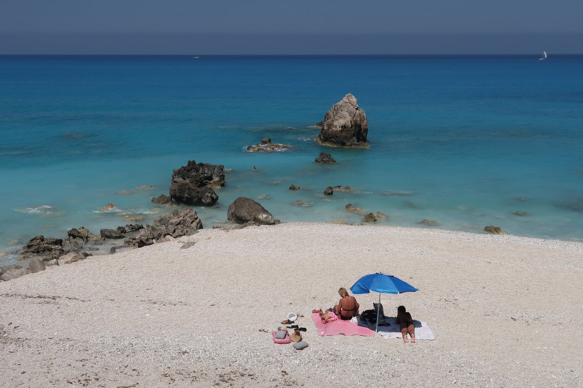 Suspected Ukrainian sea drone crashed on Greek island ‘after malfunction’